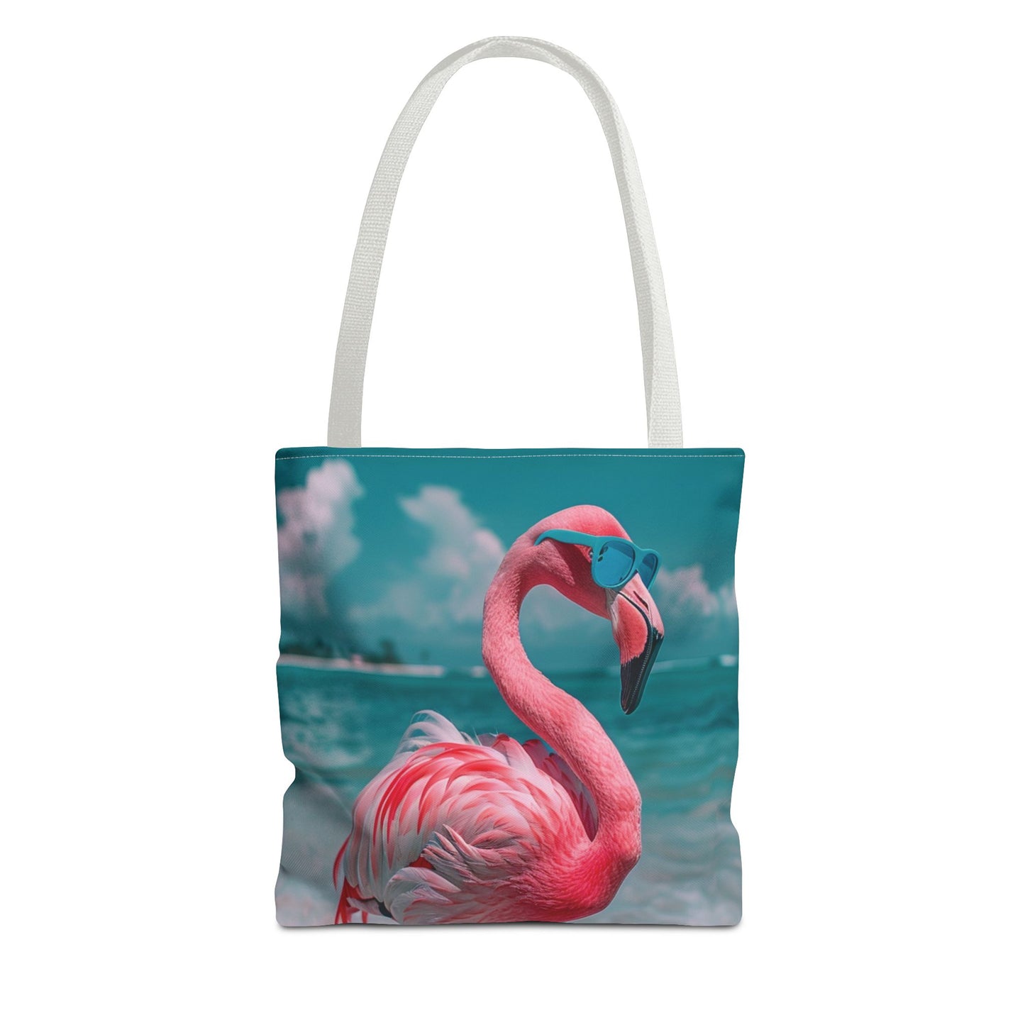 Beach Flamingo Tote Bag