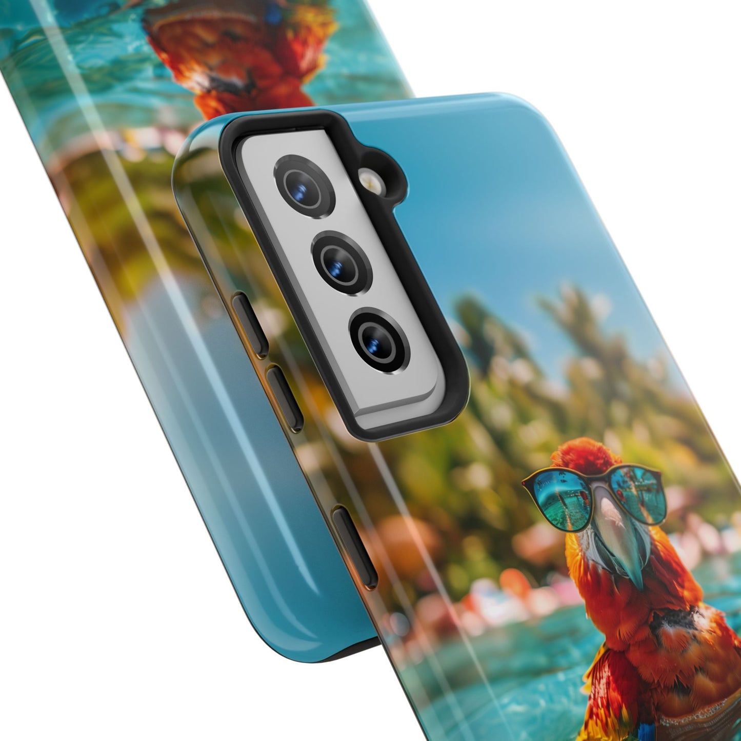 Parrot Summer Tough iPhone & Samsung Cases