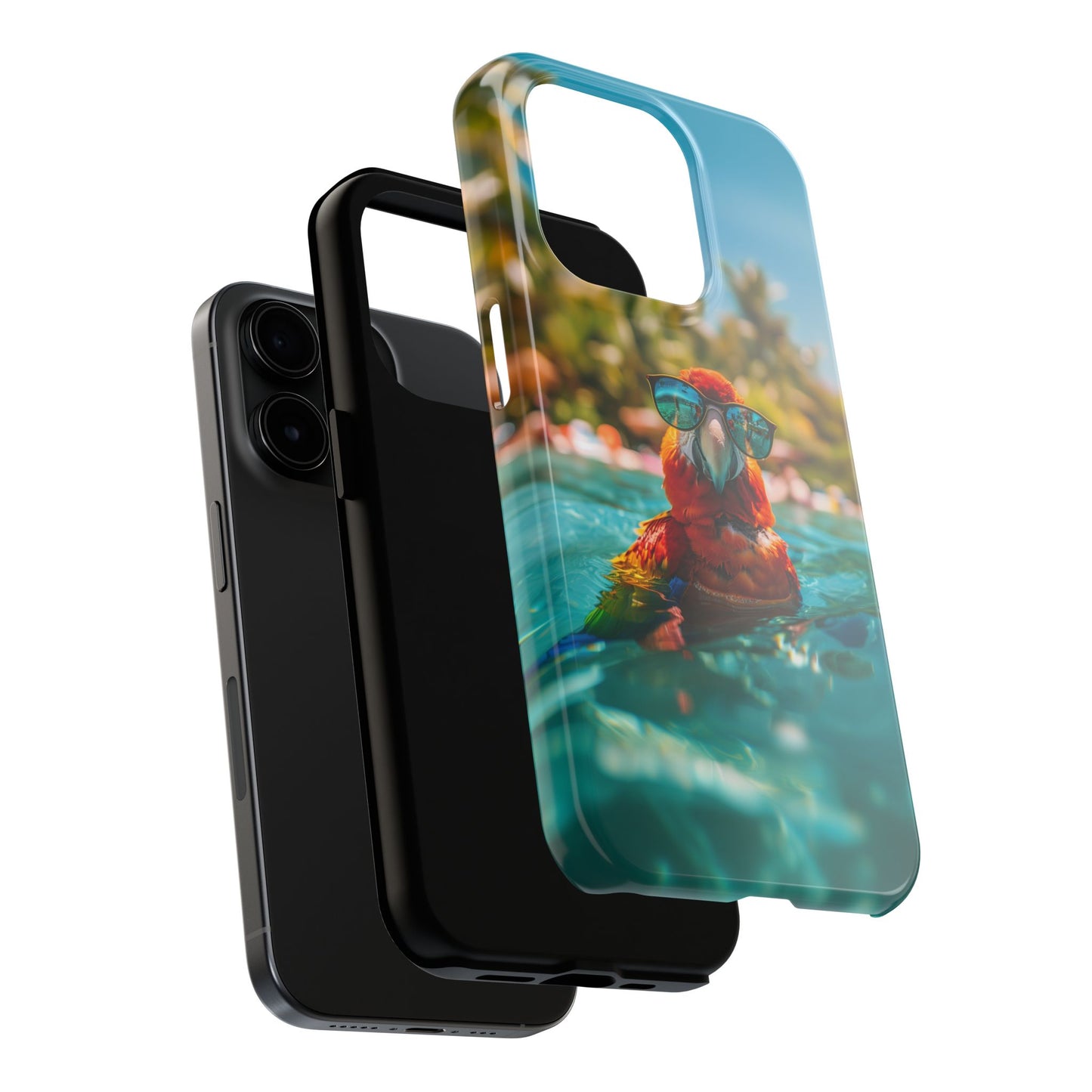Parrot Summer Tough iPhone & Samsung Cases