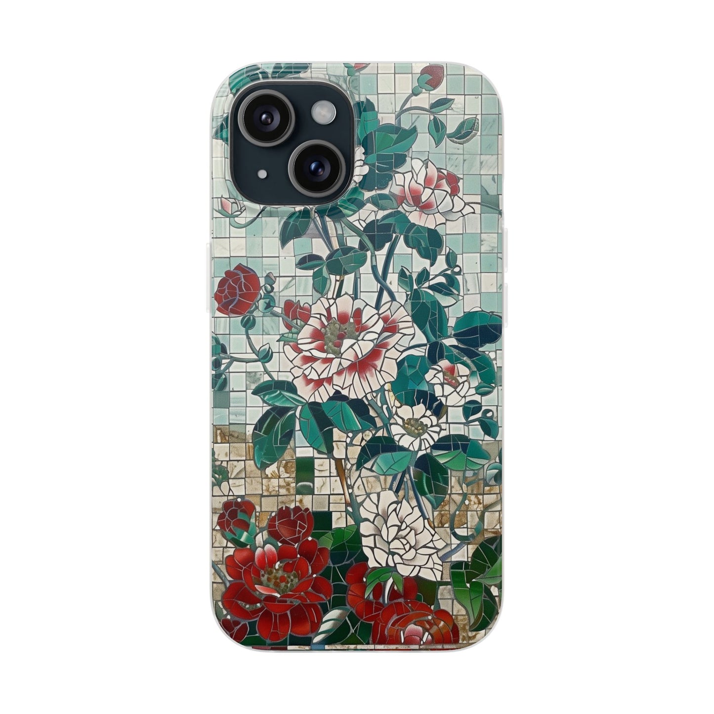 Floral Tiles Summer iPhone & Samsung Flexi Cases