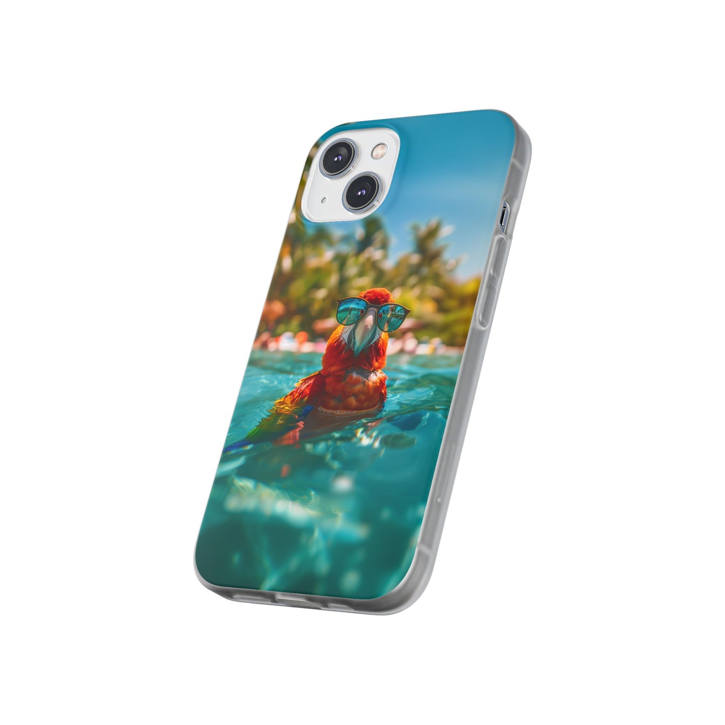 Parrot Summer iPhone & Samsung Flexi Cases
