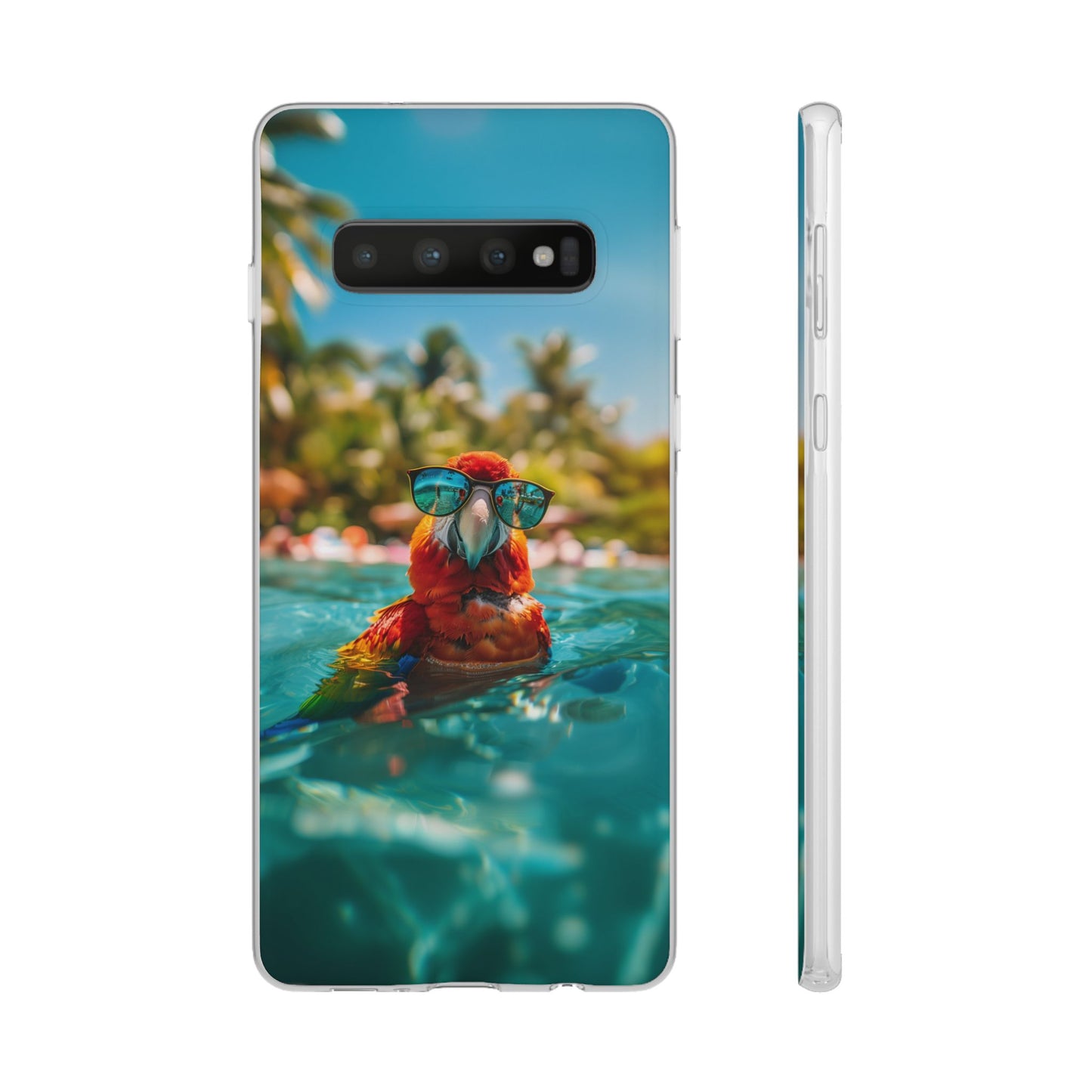 Parrot Summer iPhone & Samsung Flexi Cases