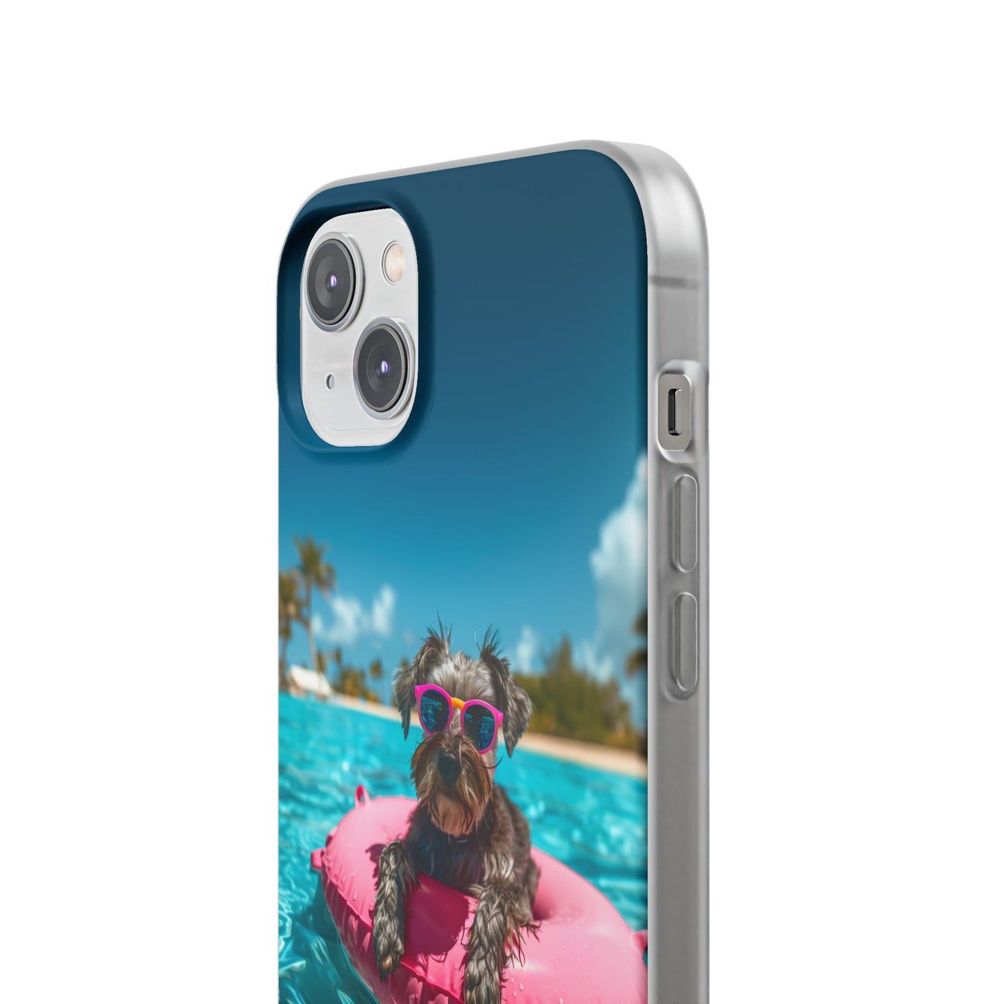 Aruba Schnauzer Summer Beach iPhone & Samsung Flexi Cases