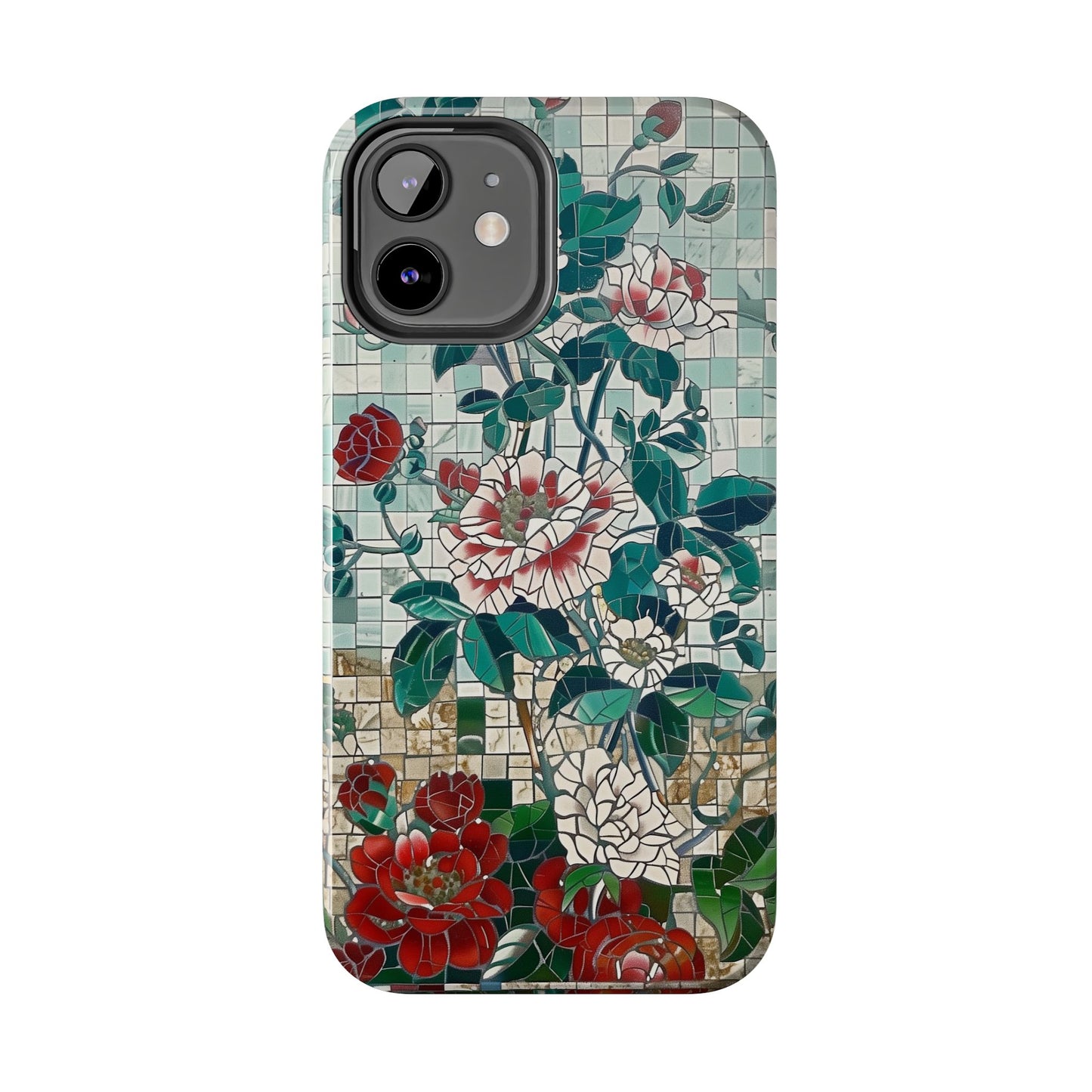 Floral Tiles Summer Tough iPhone & Samsung Cases