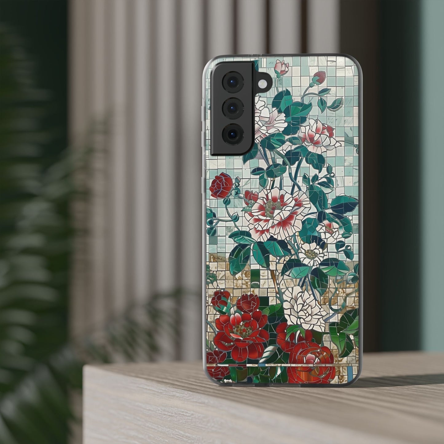 Floral Tiles Summer iPhone & Samsung Flexi Cases