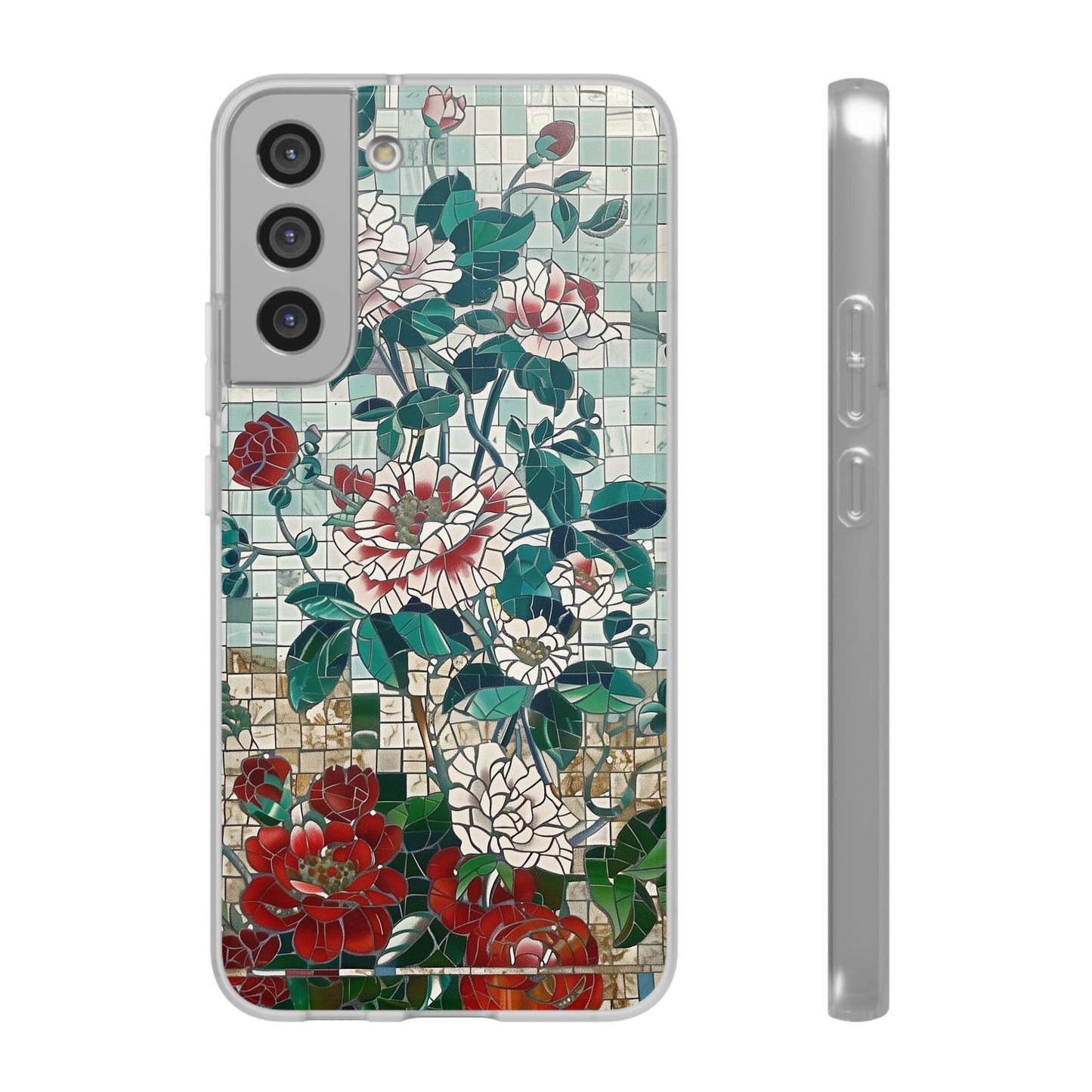 Floral Tiles Summer iPhone & Samsung Flexi Cases