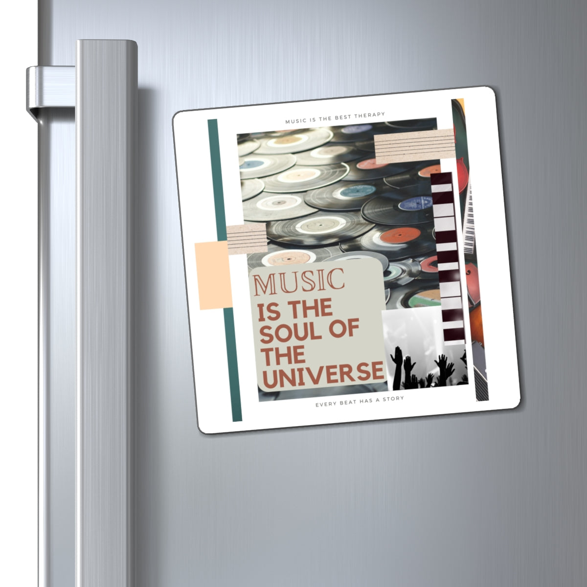 Music Is The Soul Of The Universe Magnets