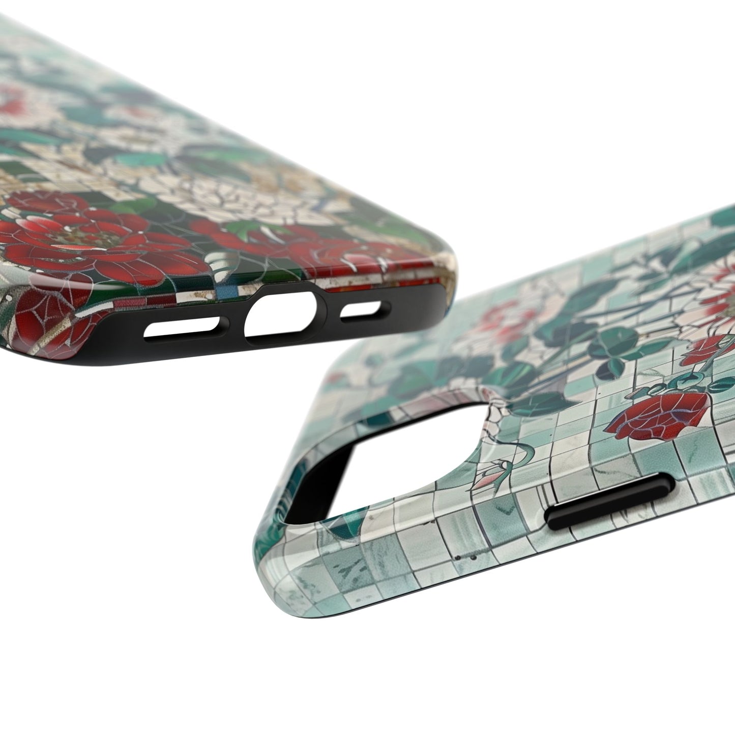 Floral Tiles Summer Tough iPhone & Samsung Cases