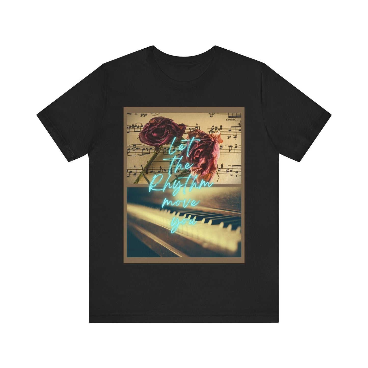 Let The Rhythm Move You Unisex Jersey Short Sleeve Tee