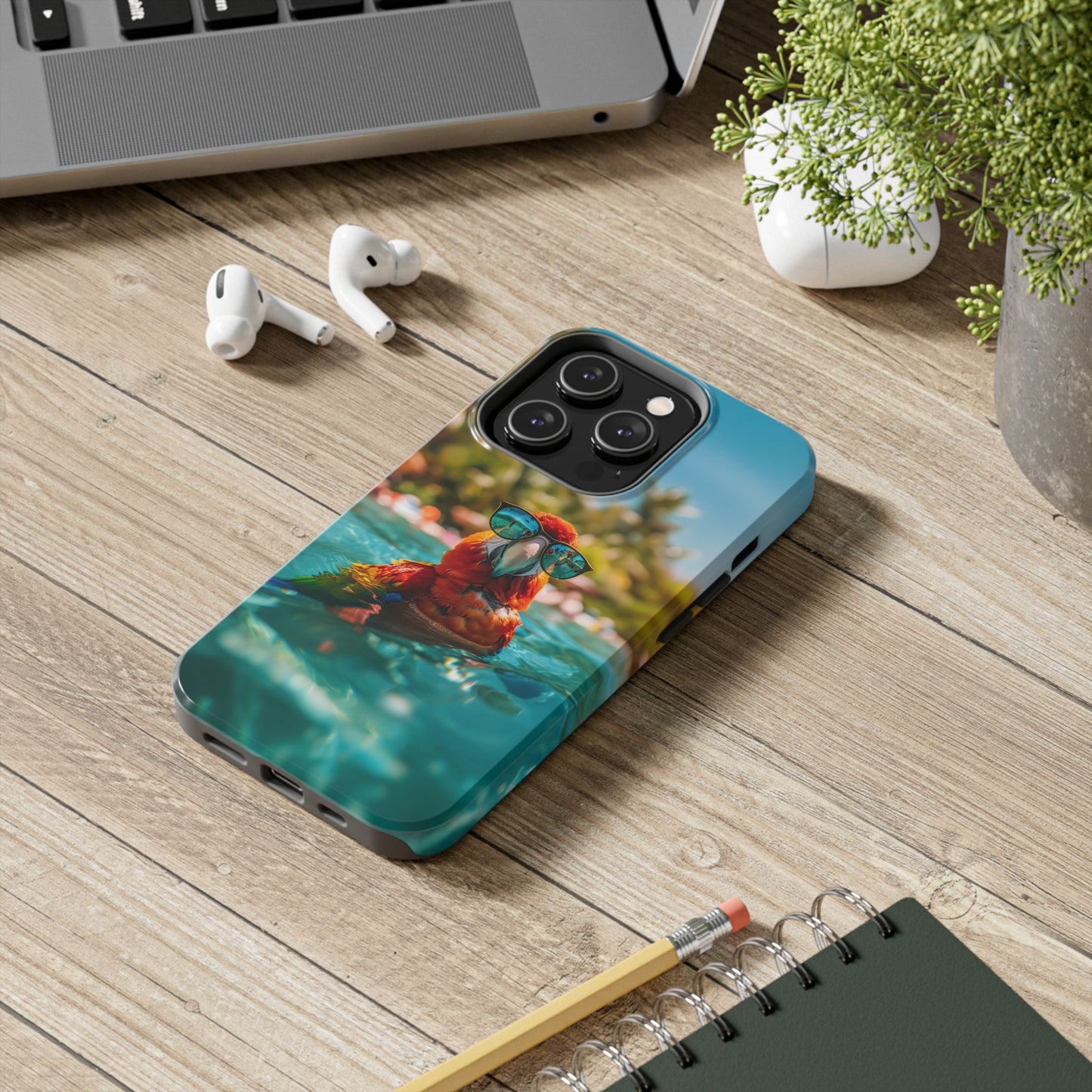Parrot Summer Tough iPhone & Samsung Cases