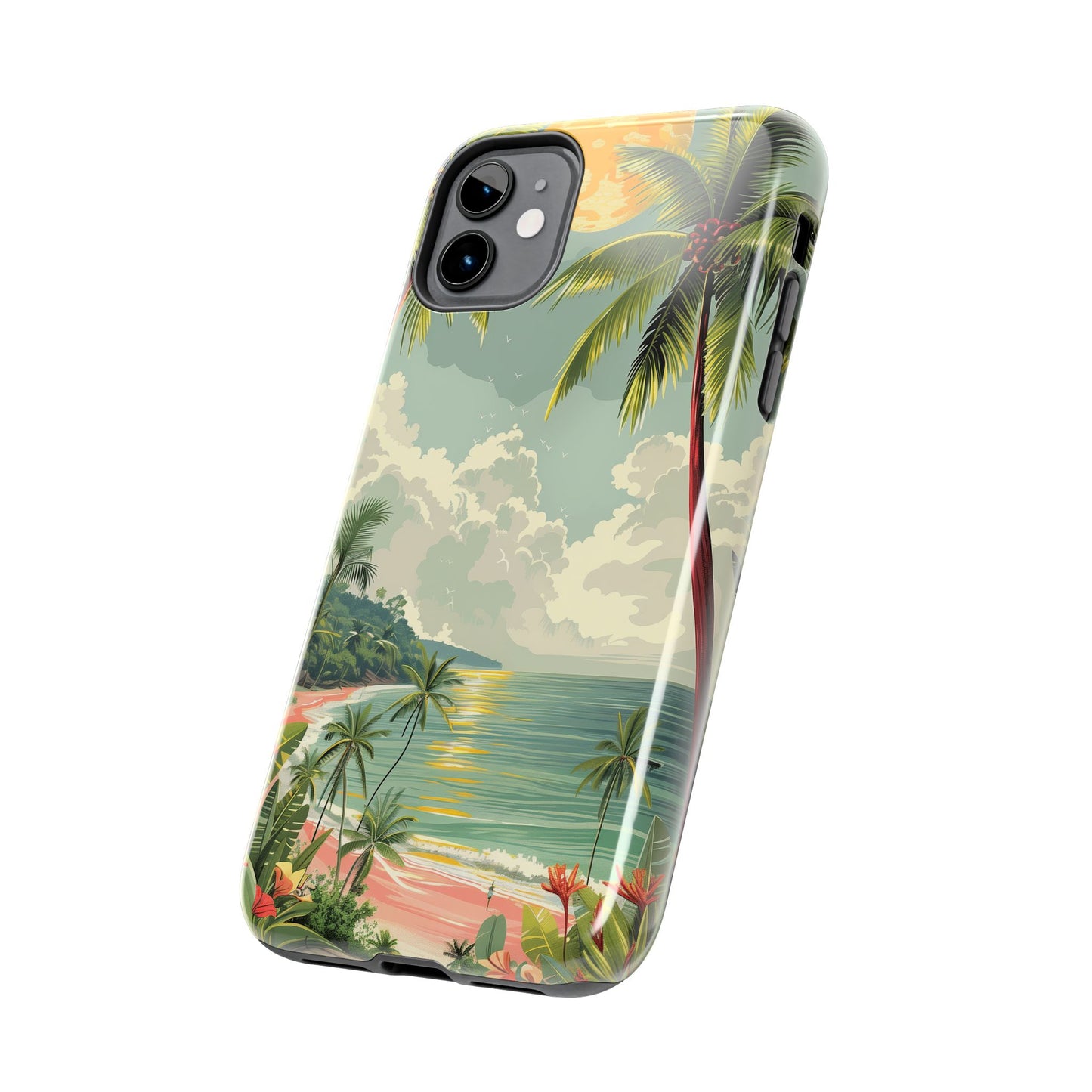 Summer Path Tough iPhone Cases