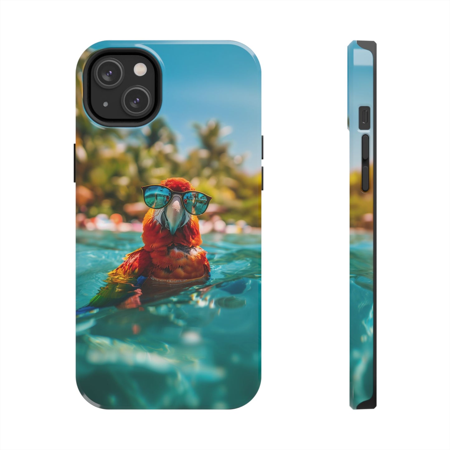 Parrot Summer Tough iPhone & Samsung Cases