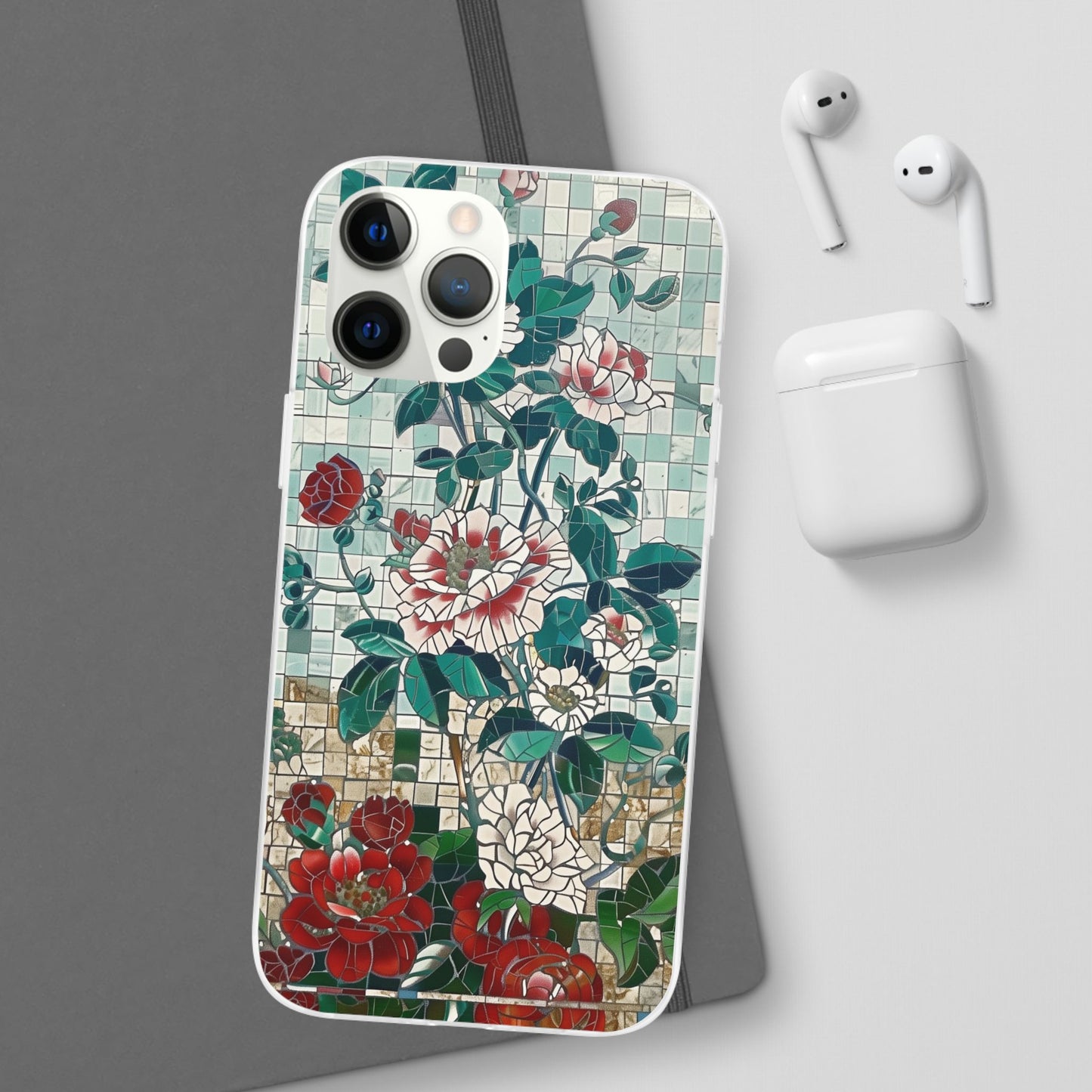 Floral Tiles Summer iPhone & Samsung Flexi Cases