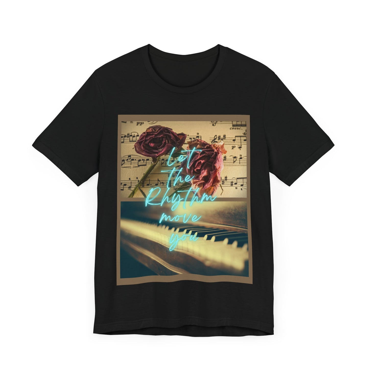 Let The Rhythm Move You Unisex Jersey Short Sleeve Tee