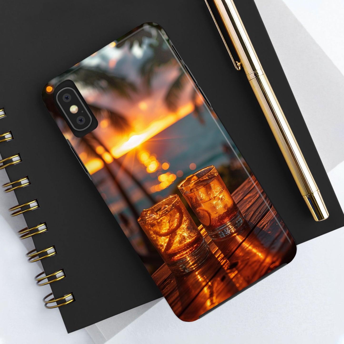 Sunset Beverages Tough iPhone & Samsung Cases
