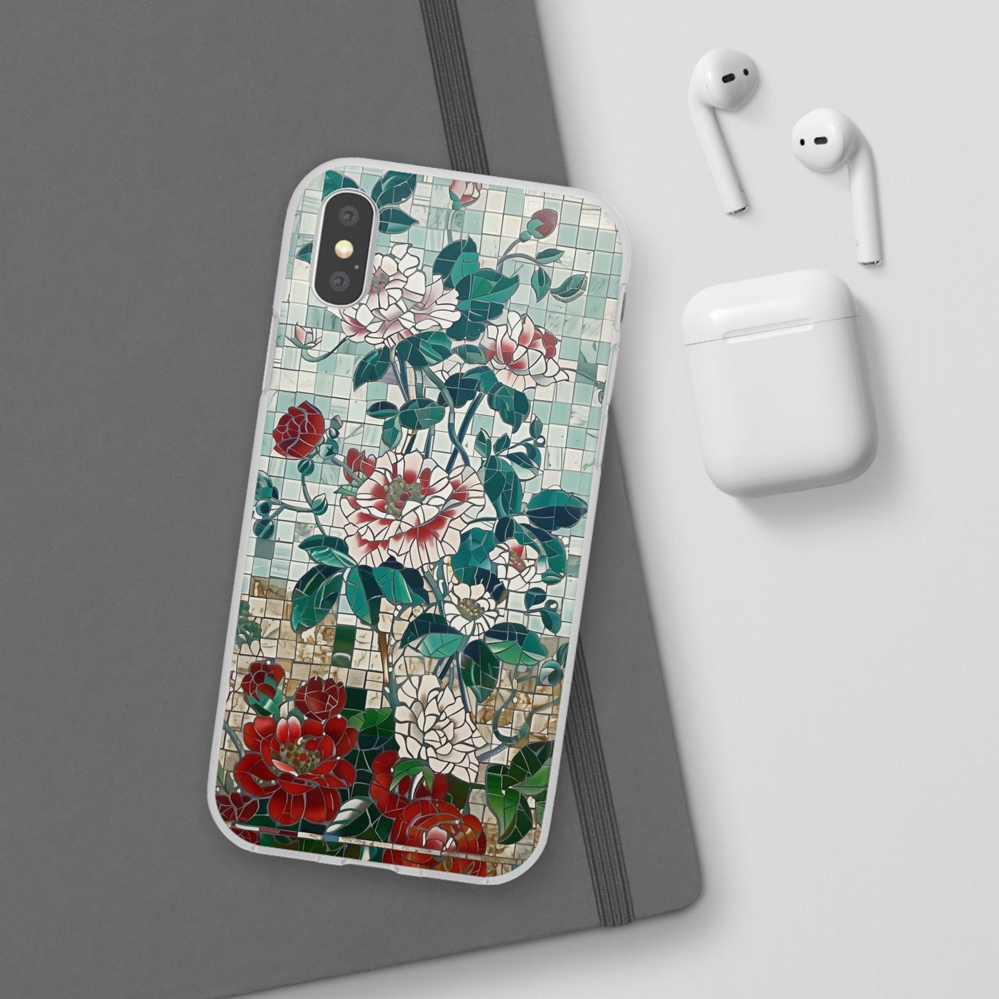 Floral Tiles Summer iPhone & Samsung Flexi Cases