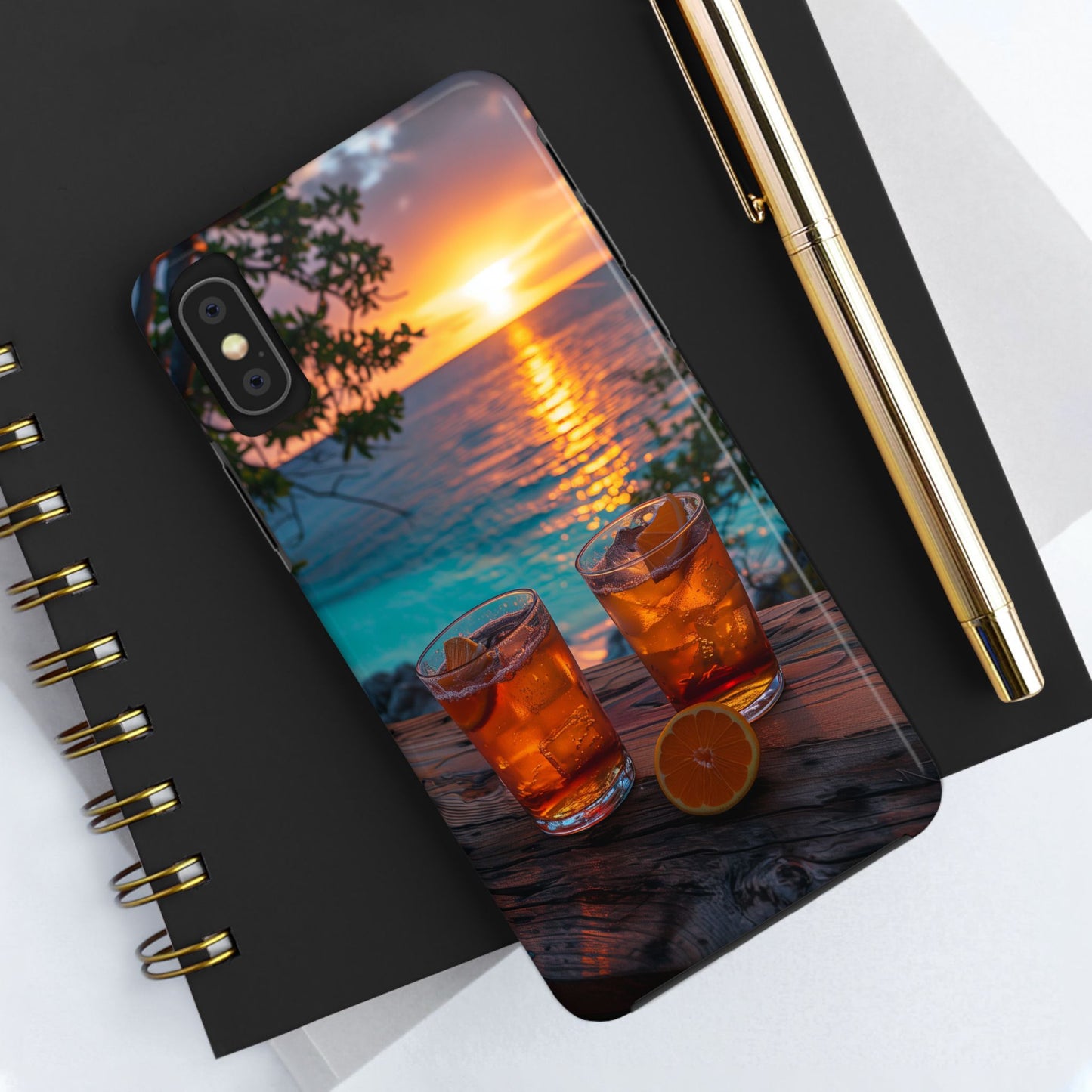 Sunset Beach Beverages #3 Tough iPhone & Samsung Cases