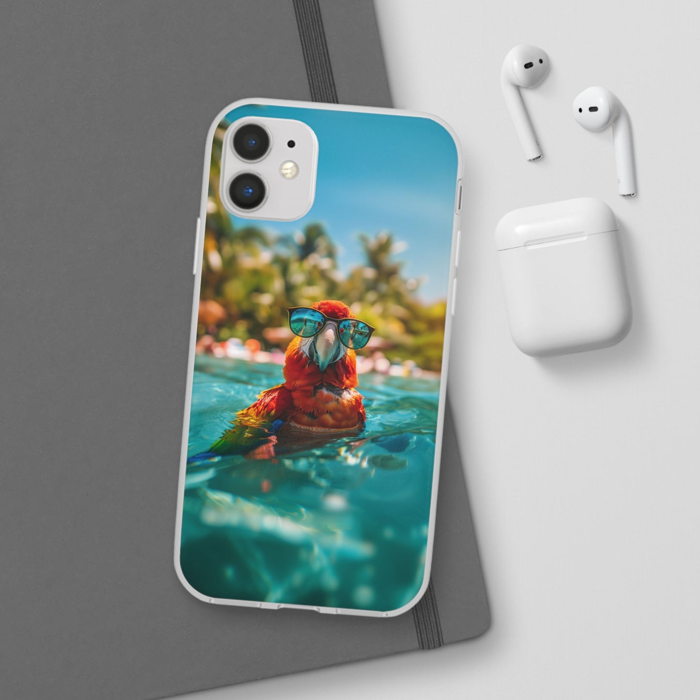 Parrot Summer iPhone & Samsung Flexi Cases