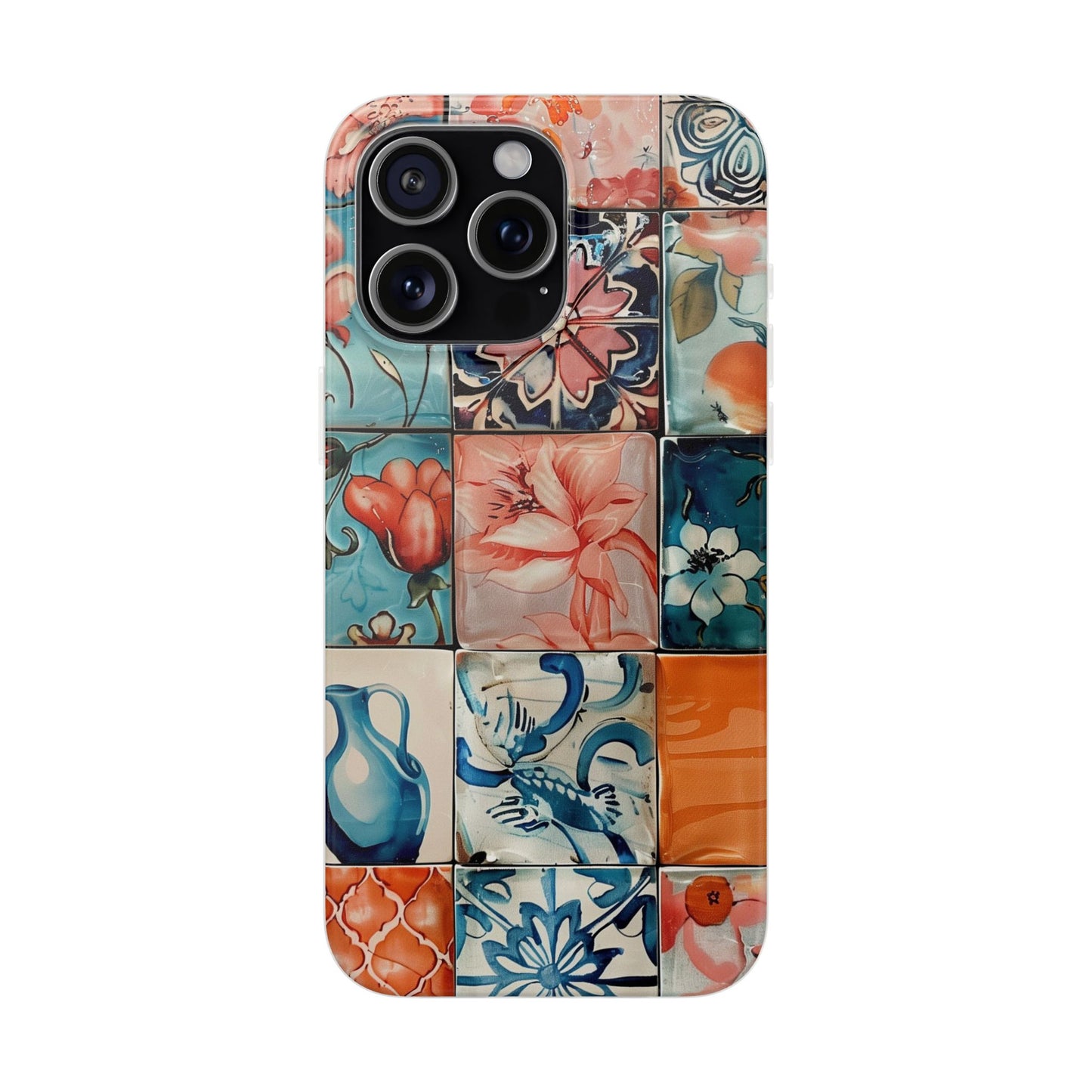 Color Tiles iPhone & Samsung Flexi Cases