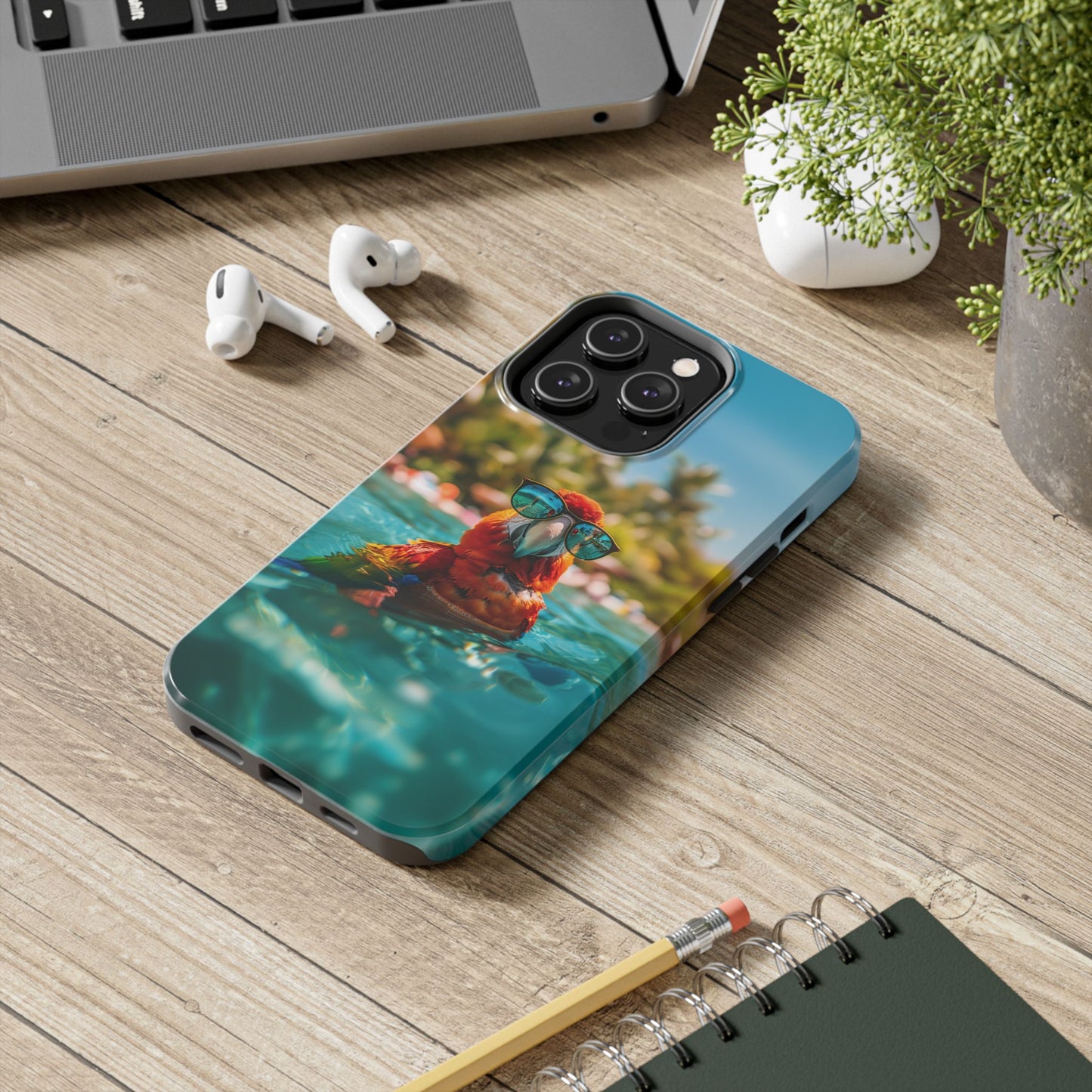 Parrot Summer Tough iPhone & Samsung Cases