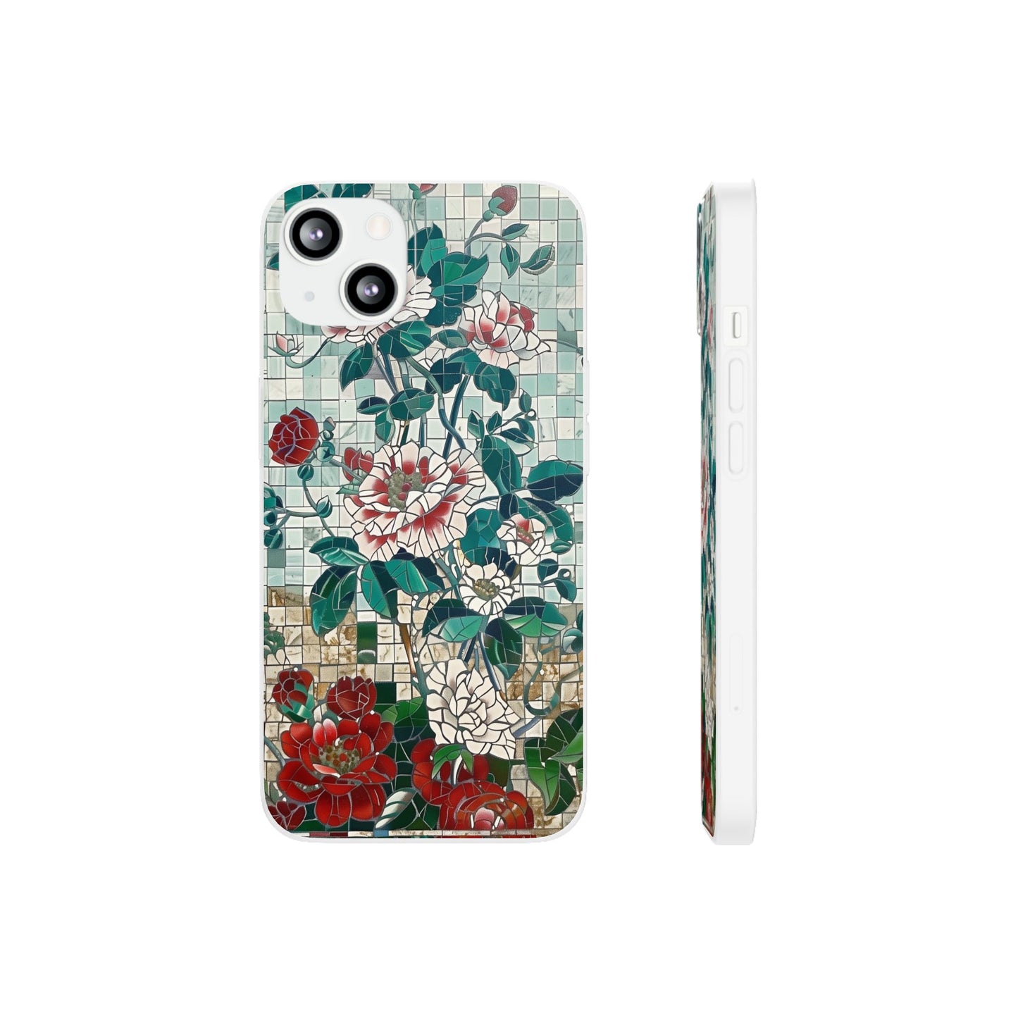 Floral Tiles Summer iPhone & Samsung Flexi Cases