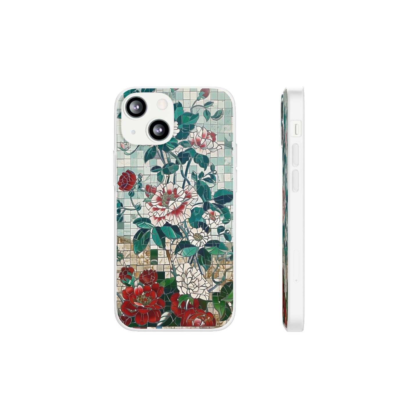 Floral Tiles Summer iPhone & Samsung Flexi Cases