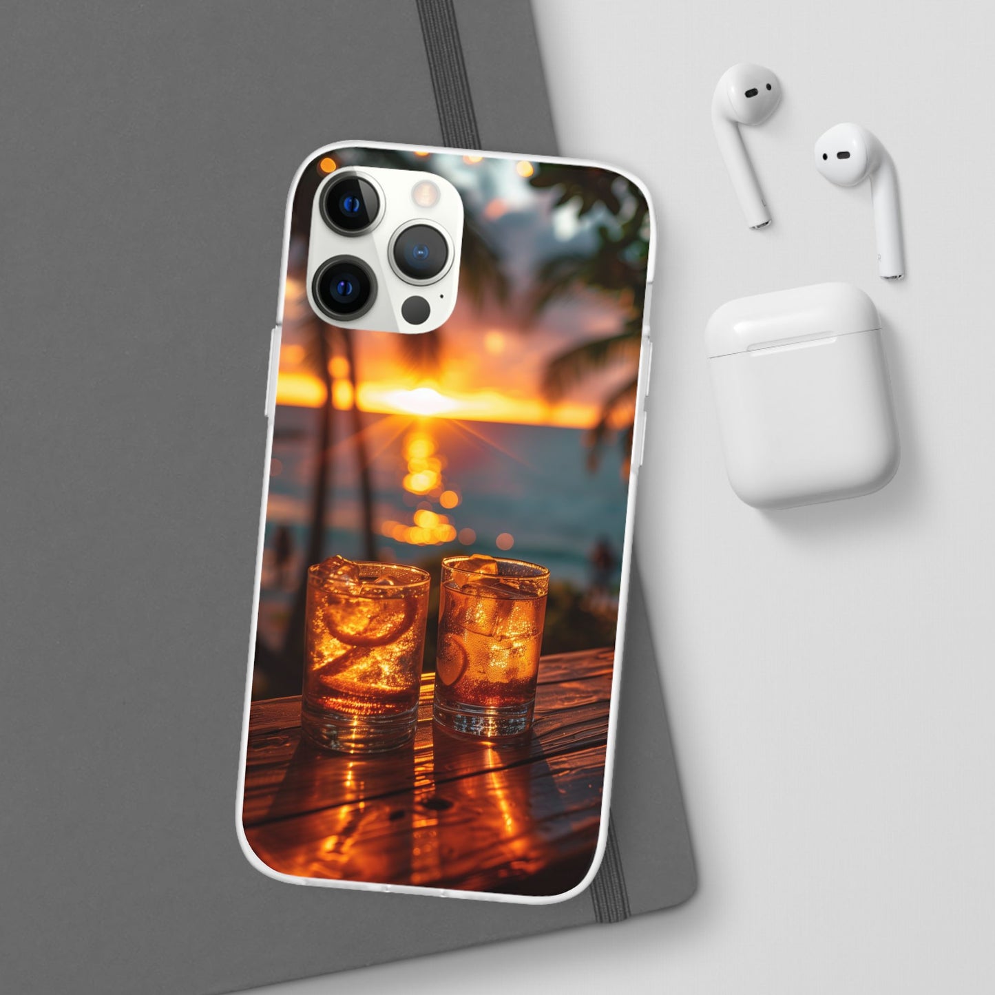 Sunrise Sunset Beverages iPhone & Samsung Flexi Cases