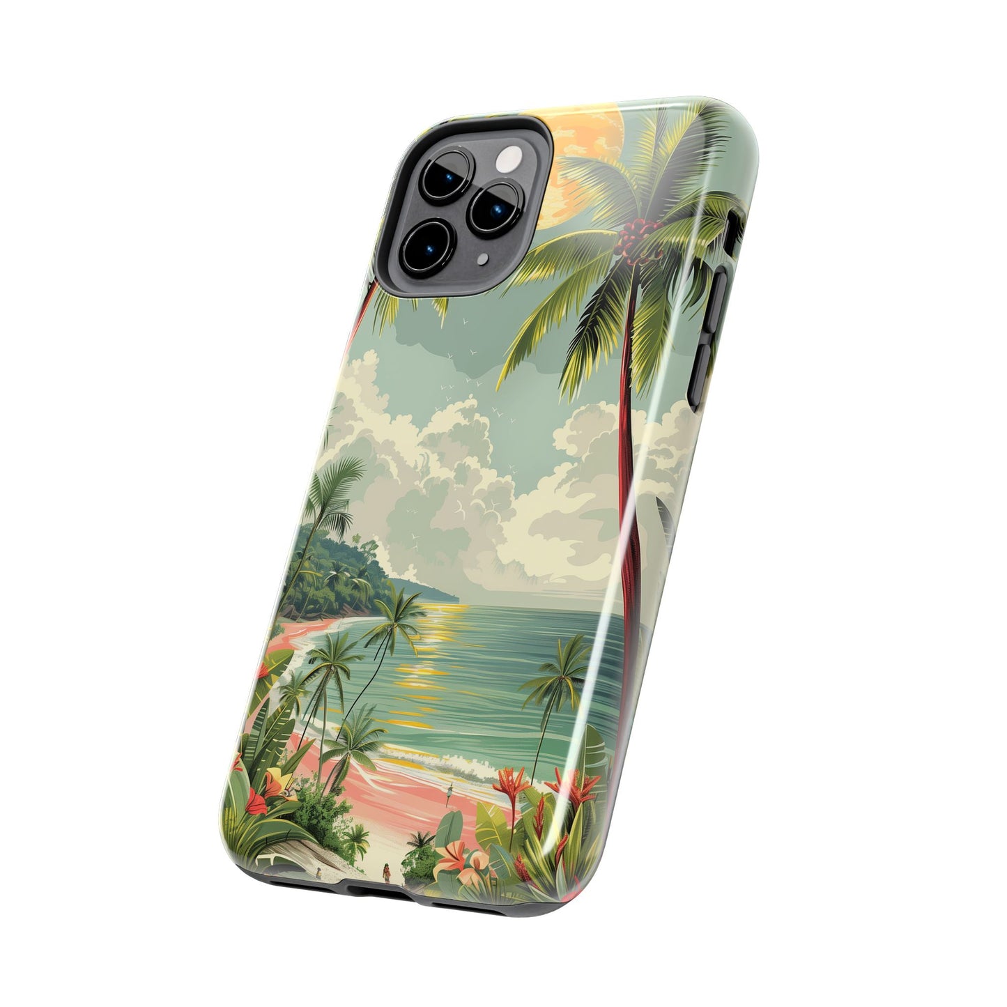 Summer Path Tough iPhone Cases