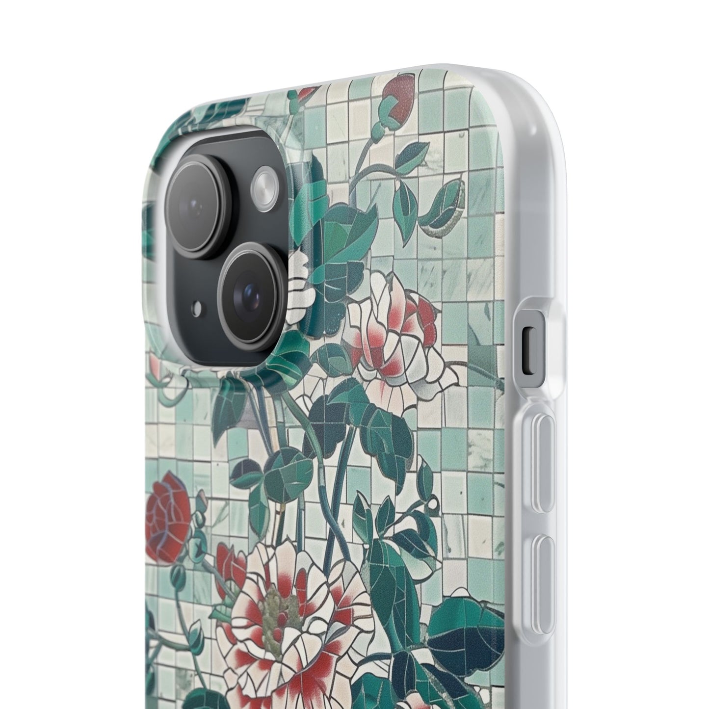 Floral Tiles Summer iPhone & Samsung Flexi Cases