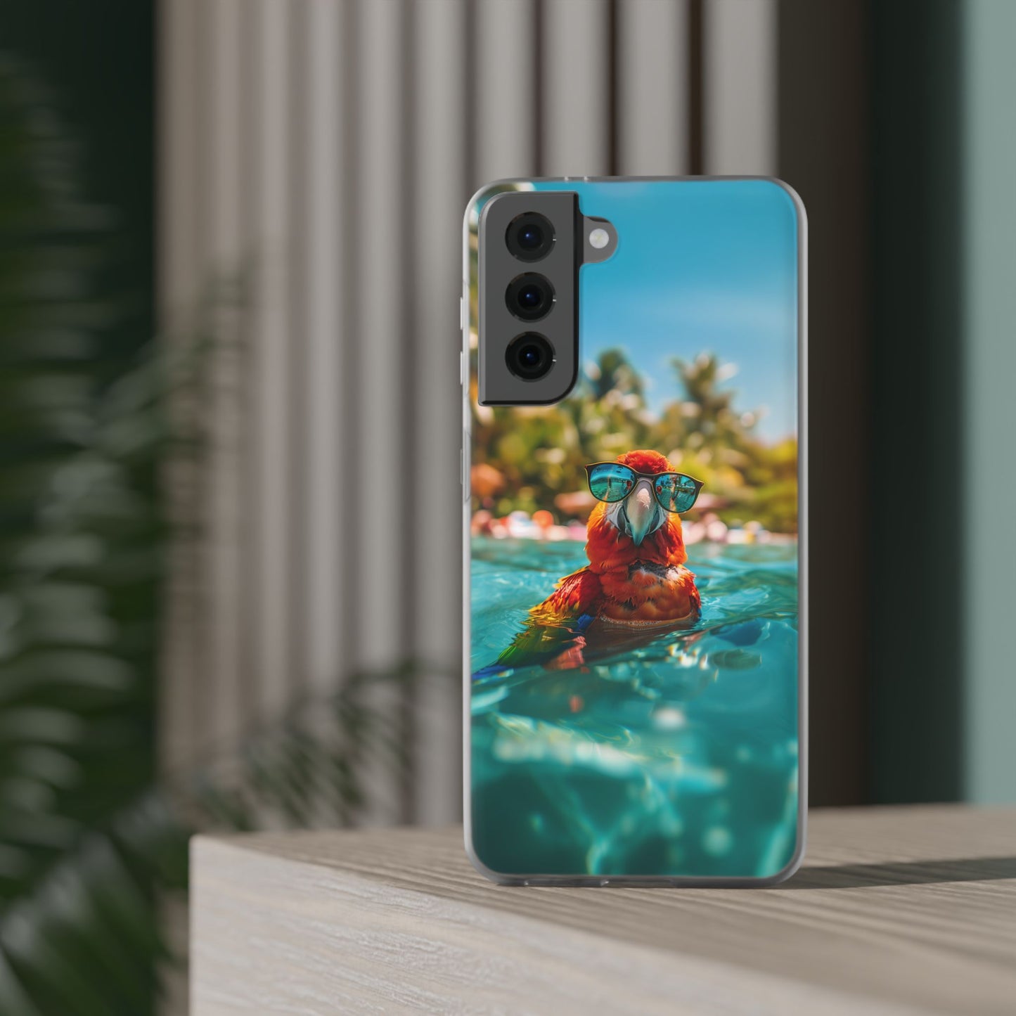 Parrot Summer iPhone & Samsung Flexi Cases