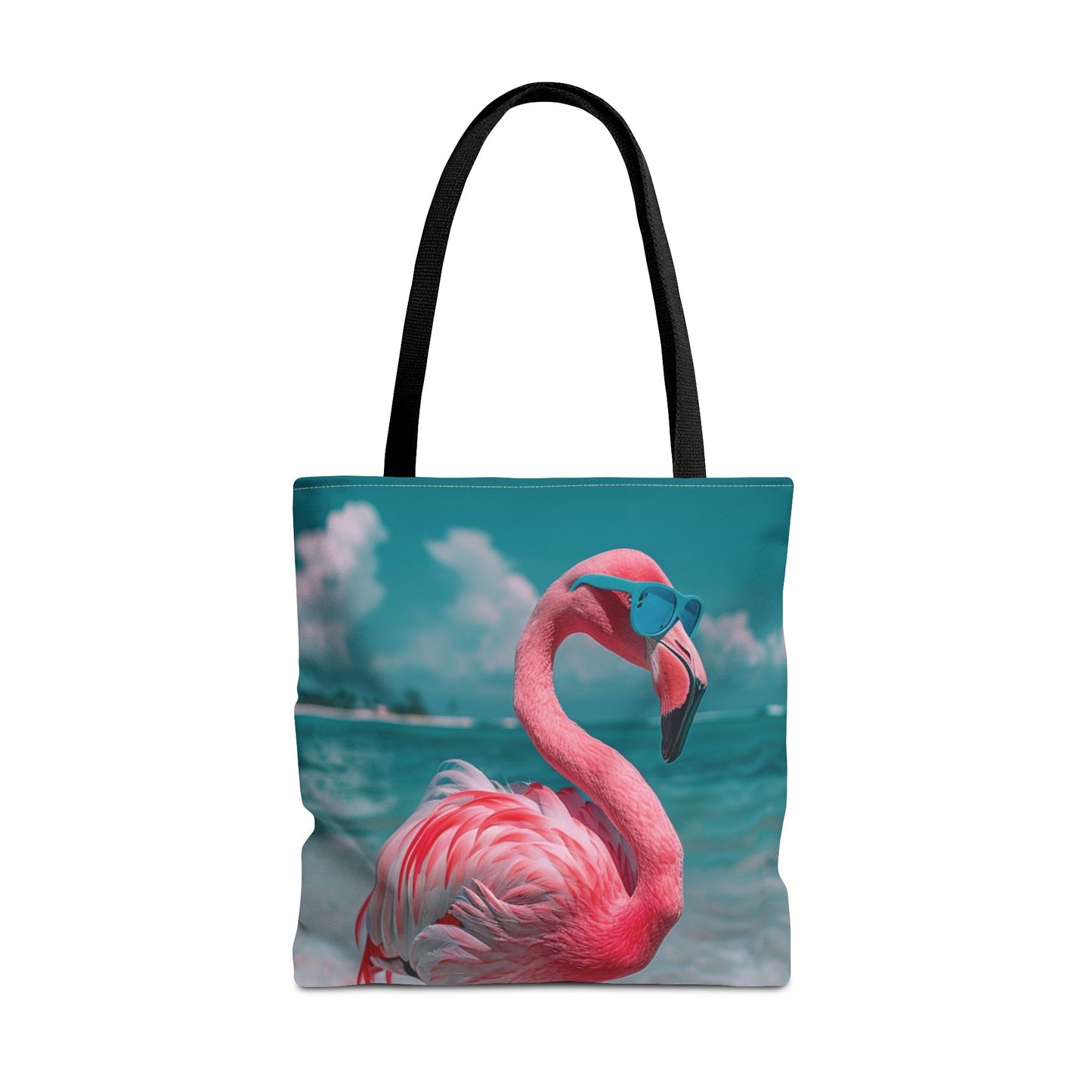 Beach Flamingo Tote Bag