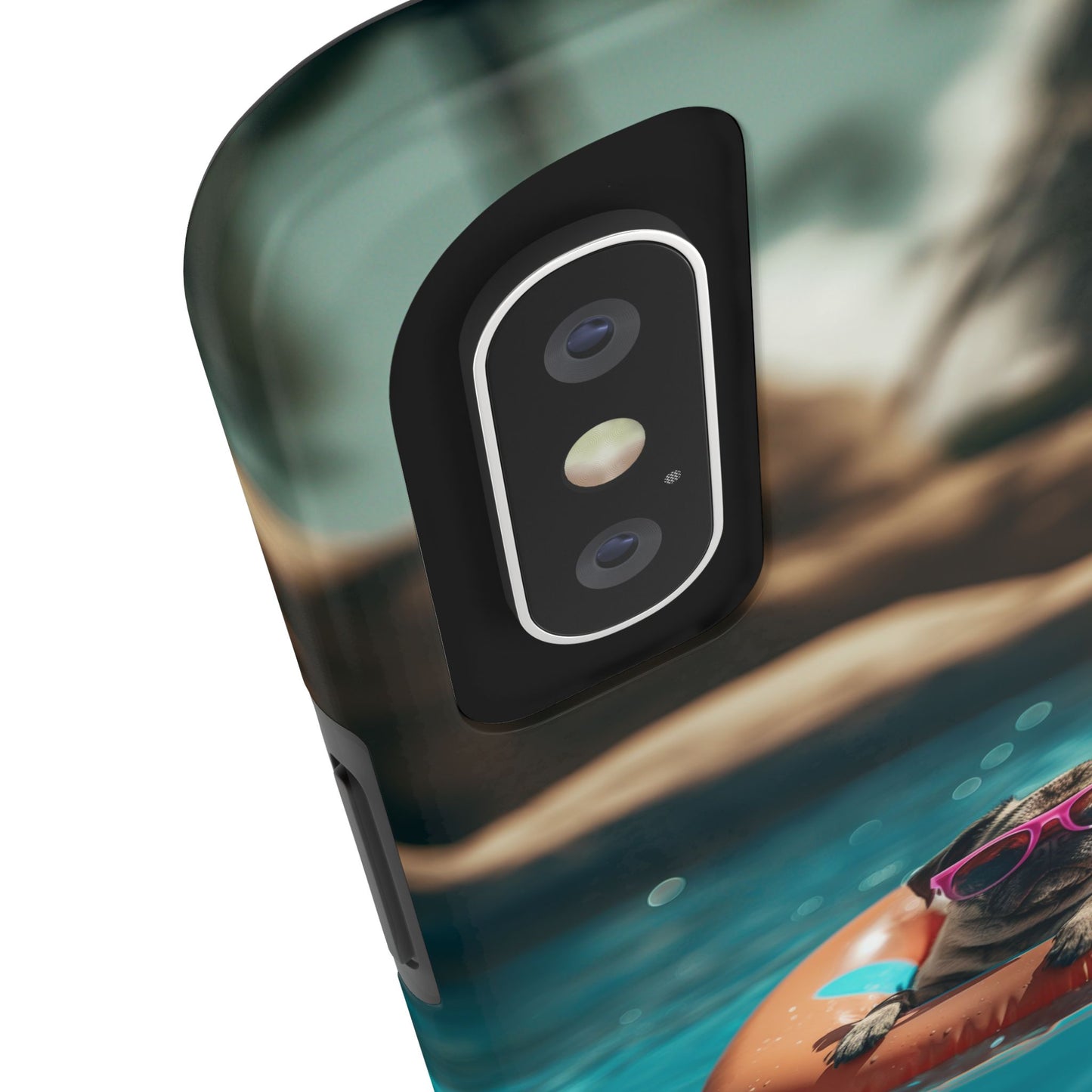 Pug Summer Tough iPhone & Samsung Cases