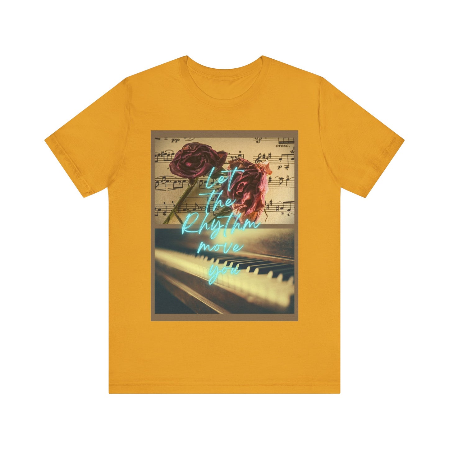 Let The Rhythm Move You Unisex Jersey Short Sleeve Tee