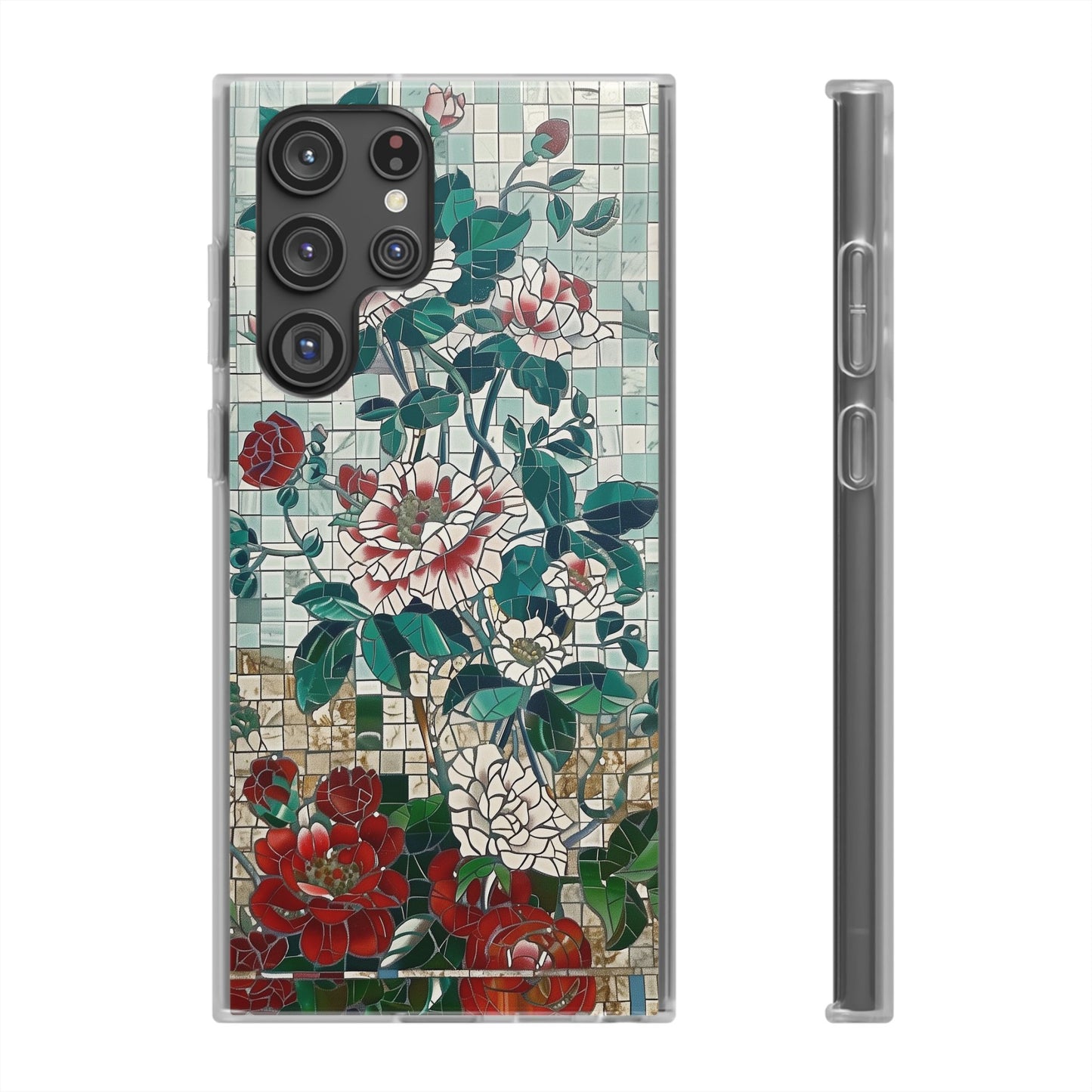 Floral Tiles Summer iPhone & Samsung Flexi Cases