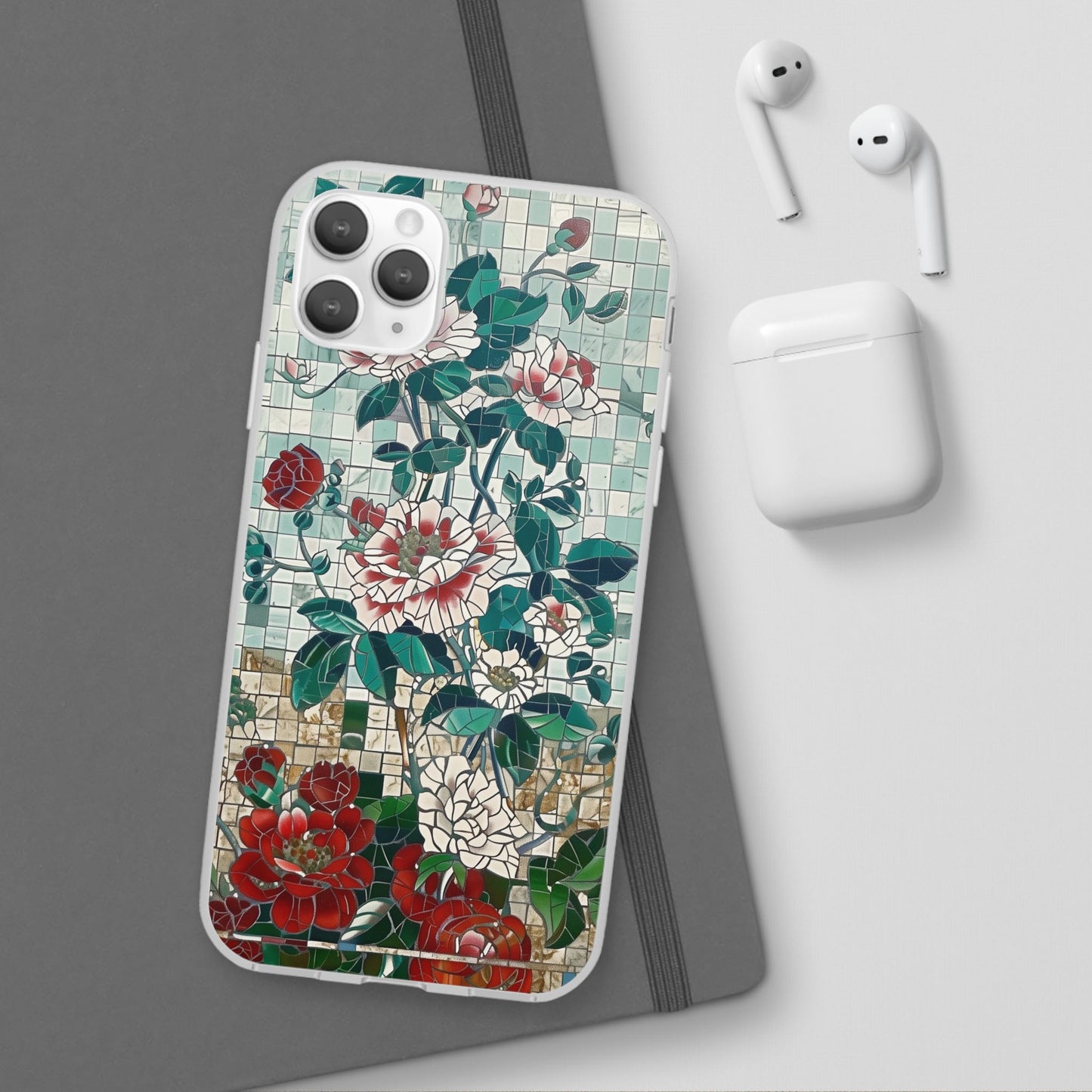 Floral Tiles Summer iPhone & Samsung Flexi Cases