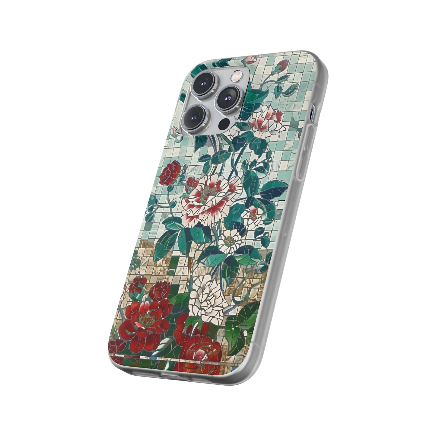 Floral Tiles Summer iPhone & Samsung Flexi Cases