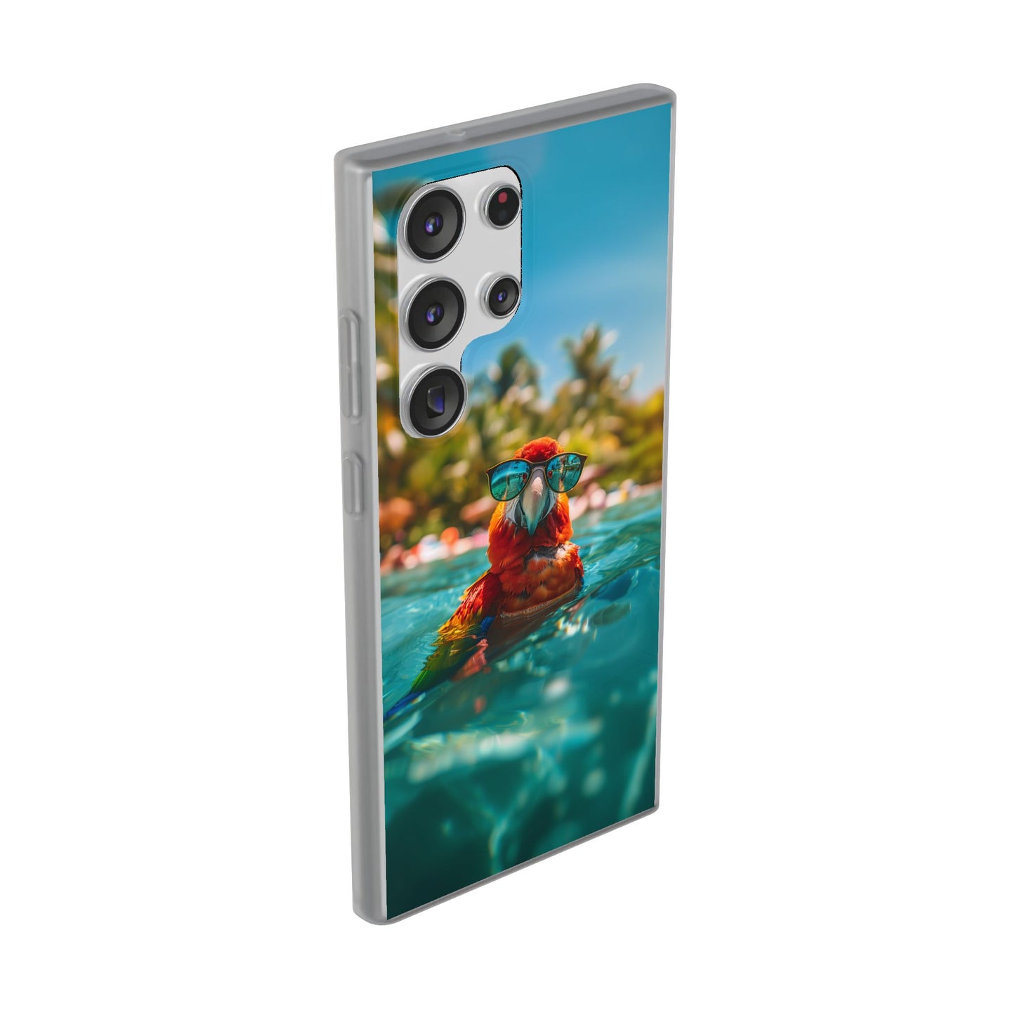 Parrot Summer iPhone & Samsung Flexi Cases