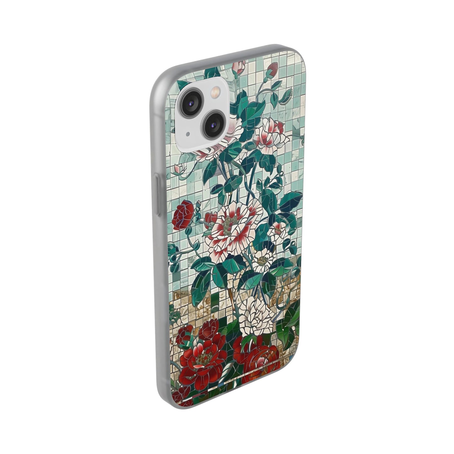 Floral Tiles Summer iPhone & Samsung Flexi Cases
