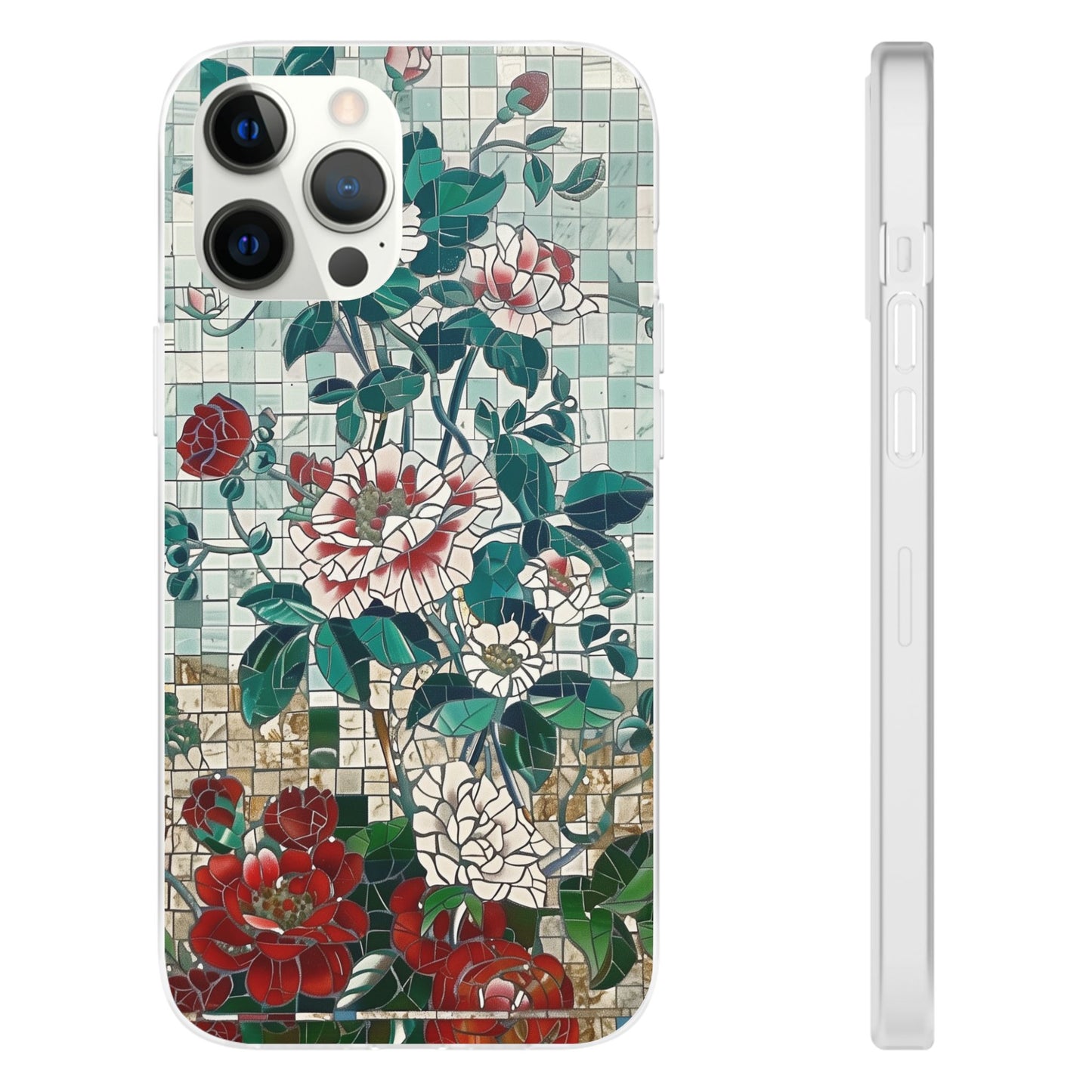 Floral Tiles Summer iPhone & Samsung Flexi Cases
