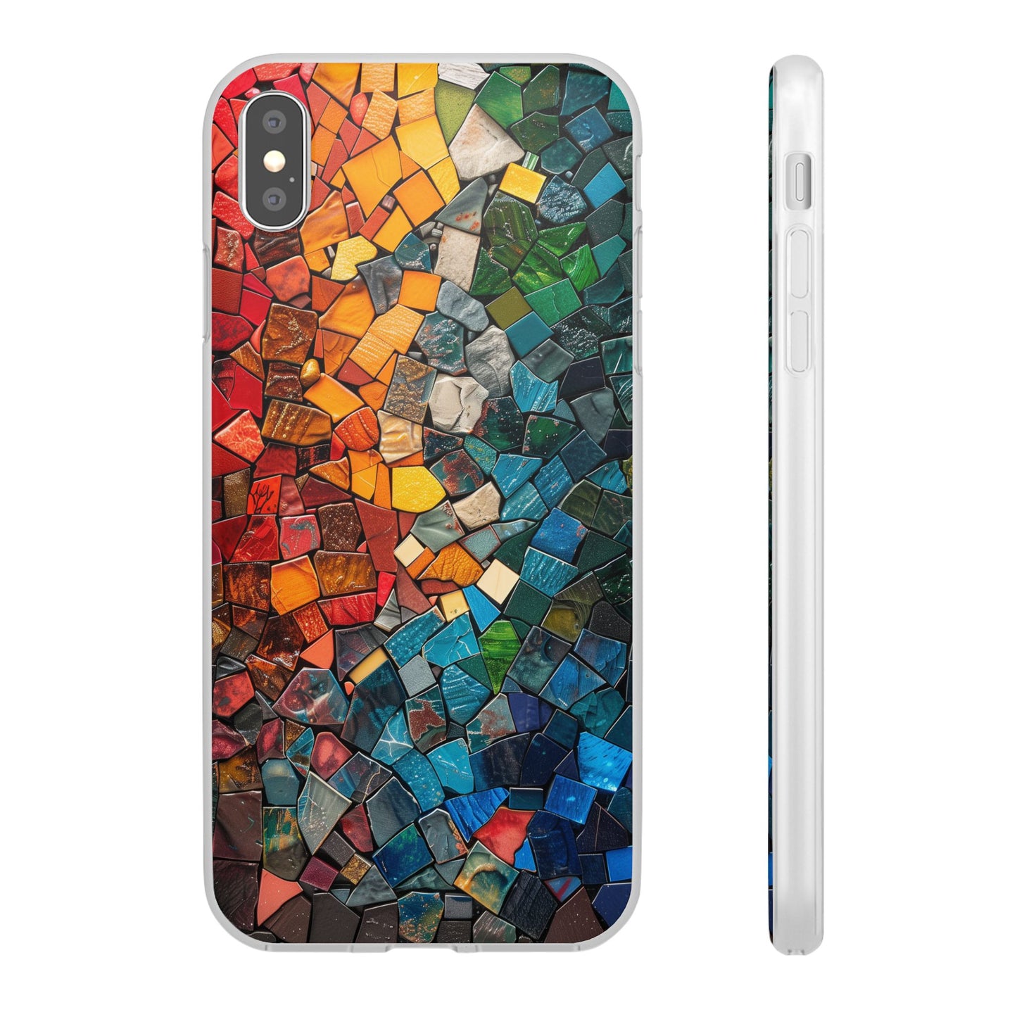 Color Fragments iPhone & Samsung Flexi Cases