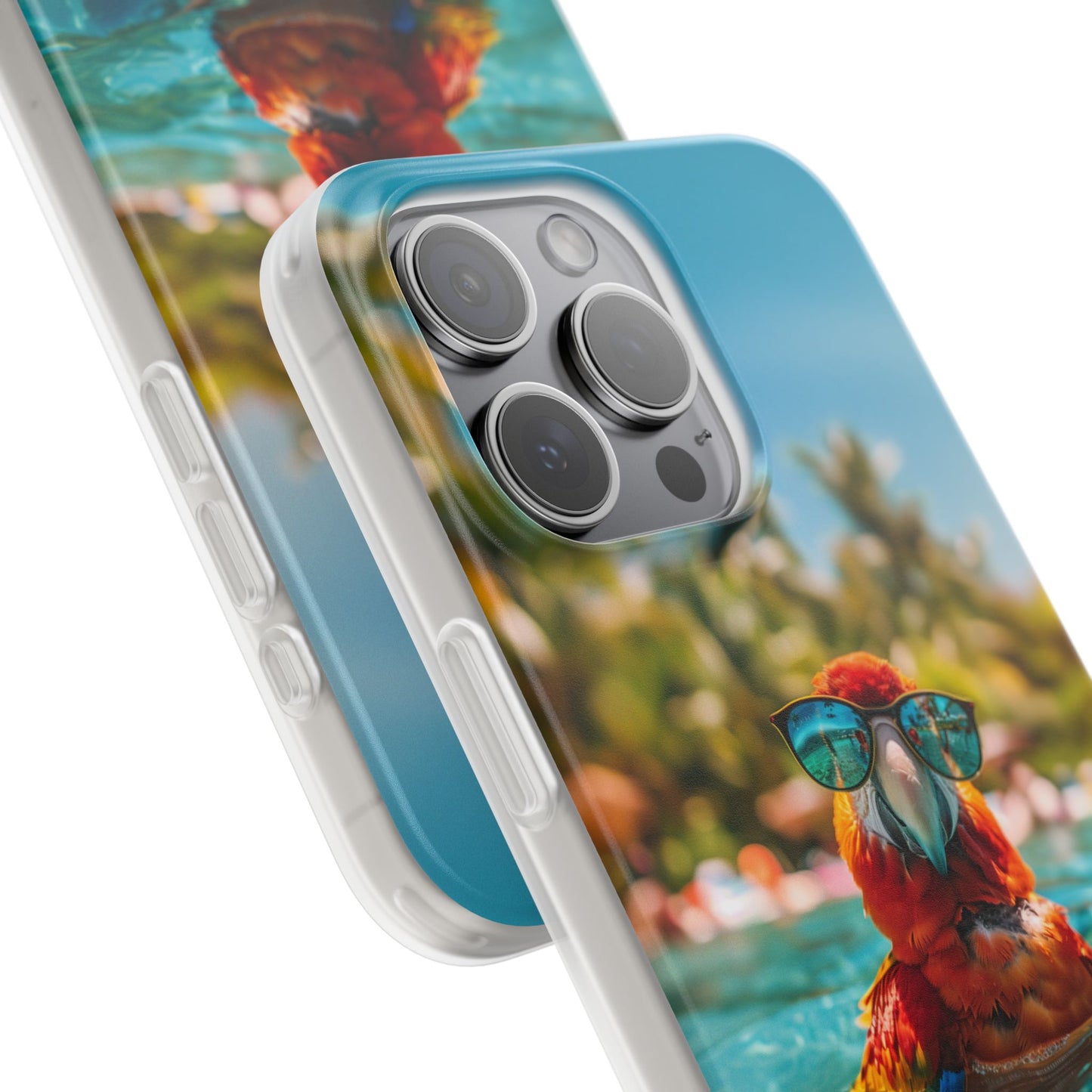 Parrot Summer iPhone & Samsung Flexi Cases