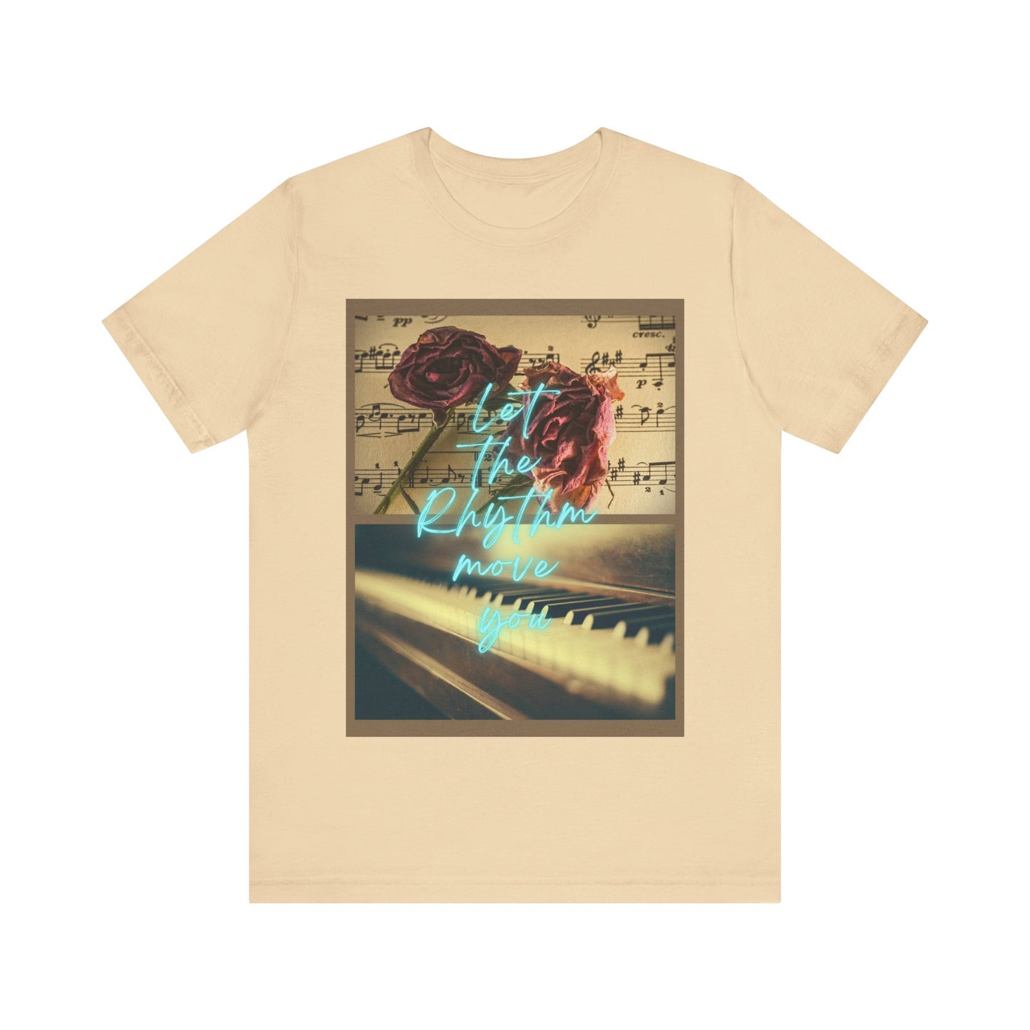 Let The Rhythm Move You Unisex Jersey Short Sleeve Tee