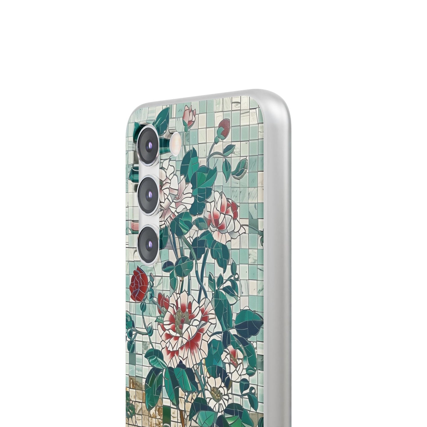 Floral Tiles Summer iPhone & Samsung Flexi Cases