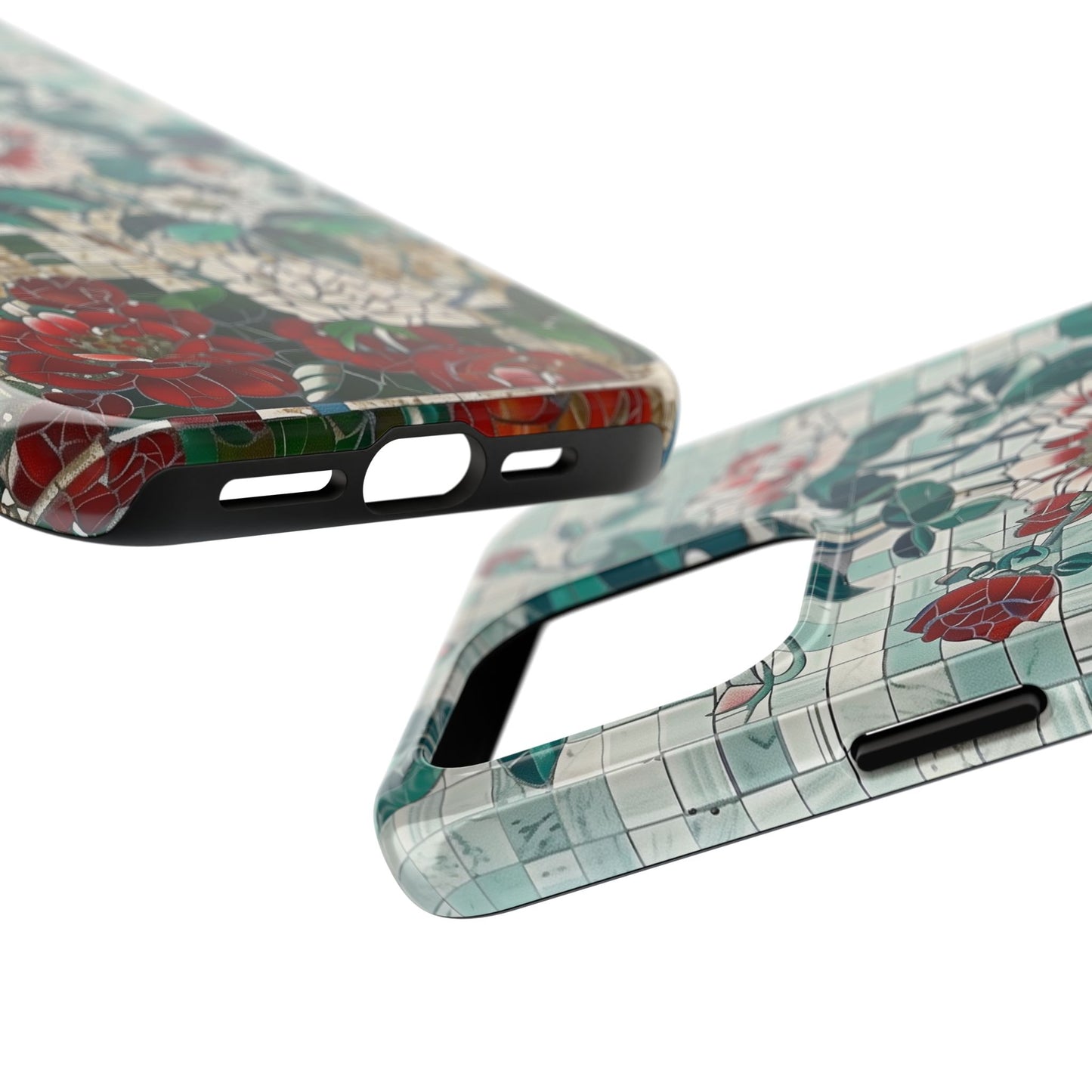 Floral Tiles Summer Tough iPhone & Samsung Cases