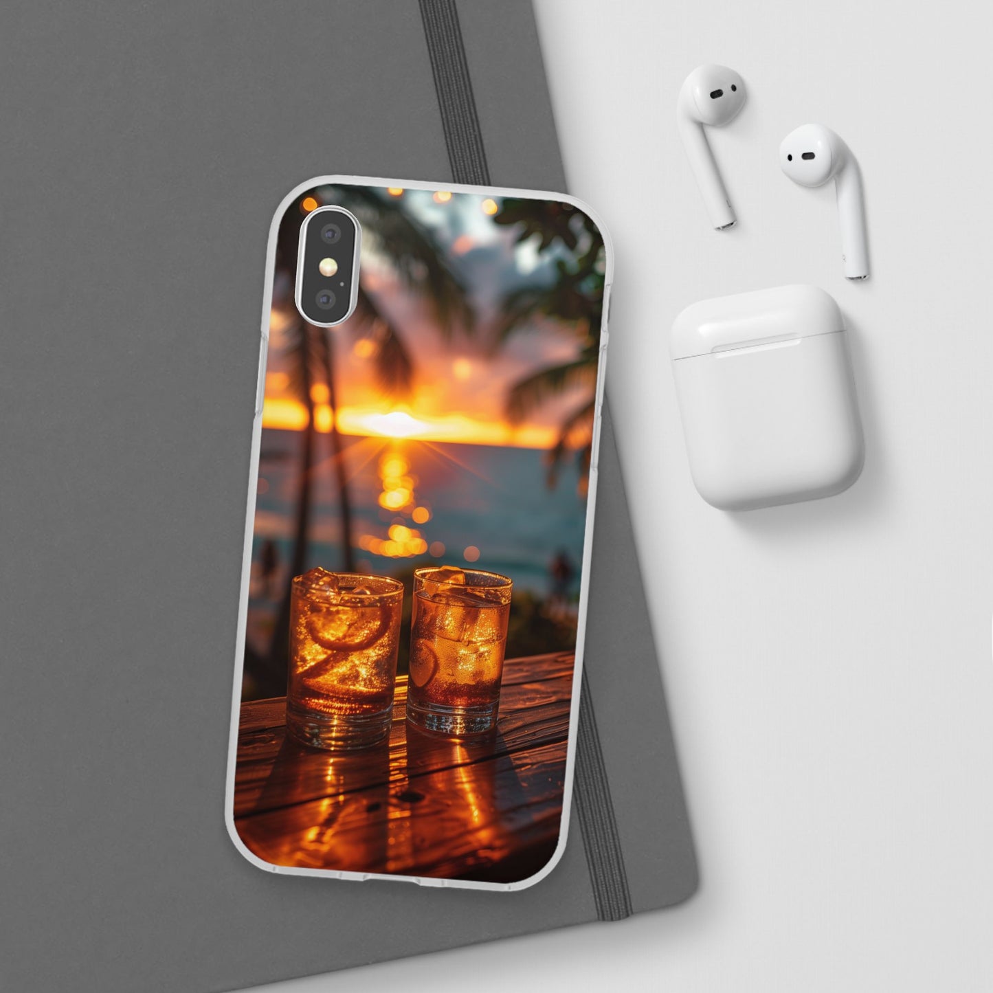 Sunrise Sunset Beverages iPhone & Samsung Flexi Cases