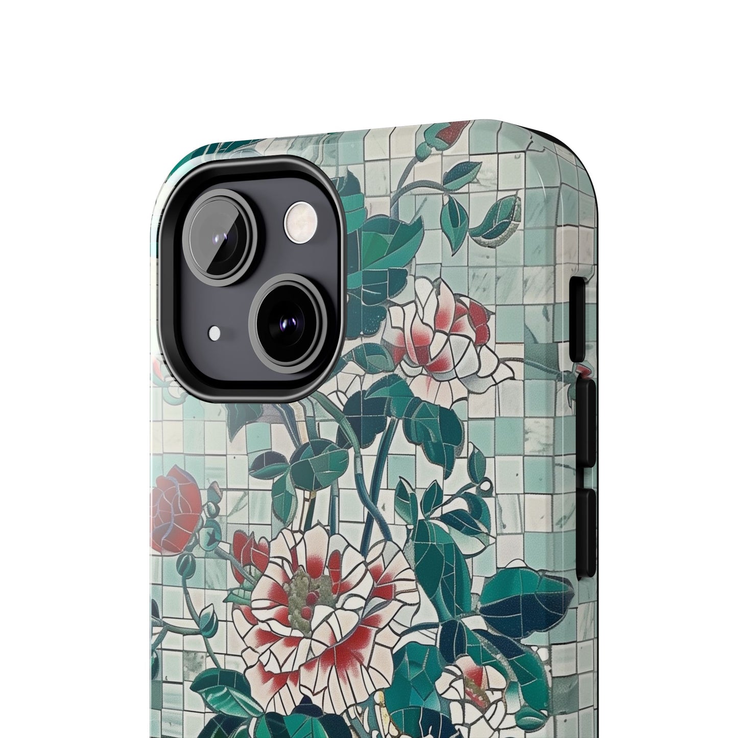 Floral Tiles Summer Tough iPhone & Samsung Cases