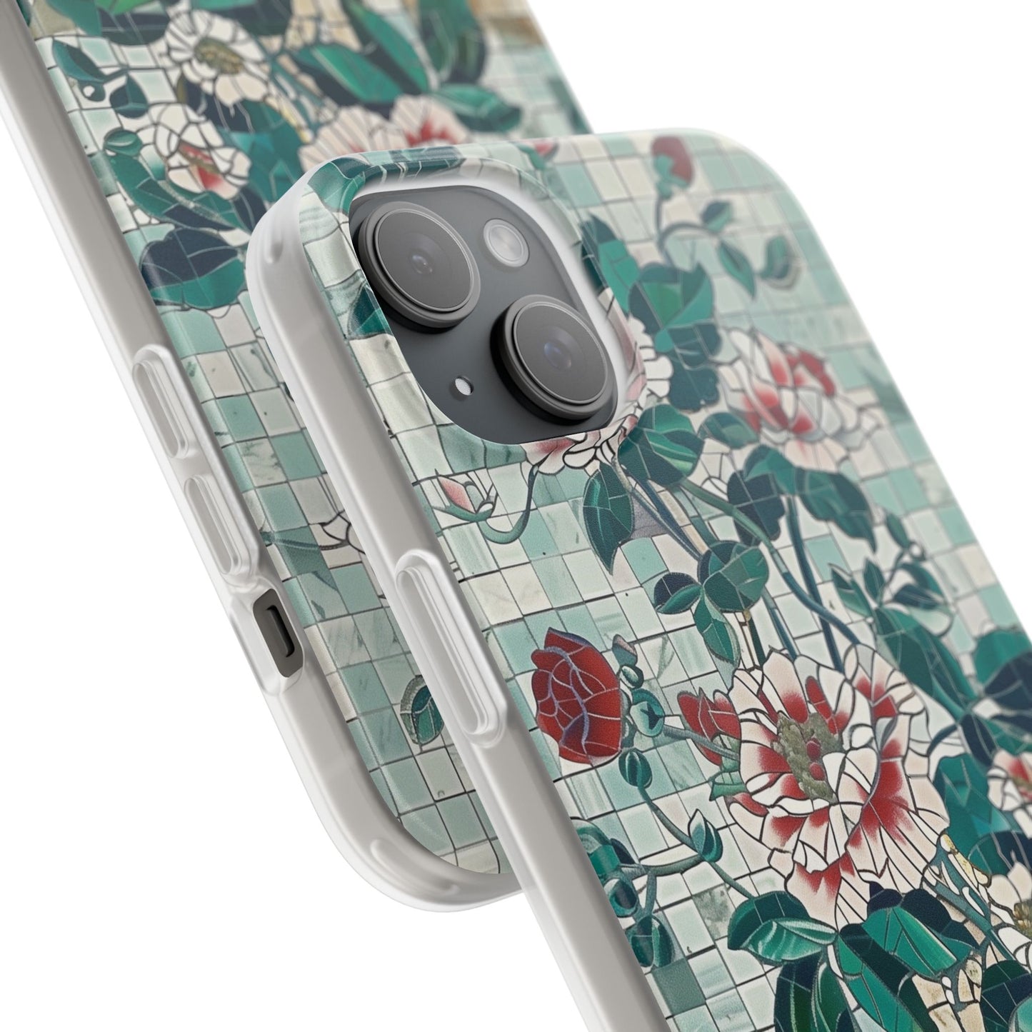 Floral Tiles Summer iPhone & Samsung Flexi Cases