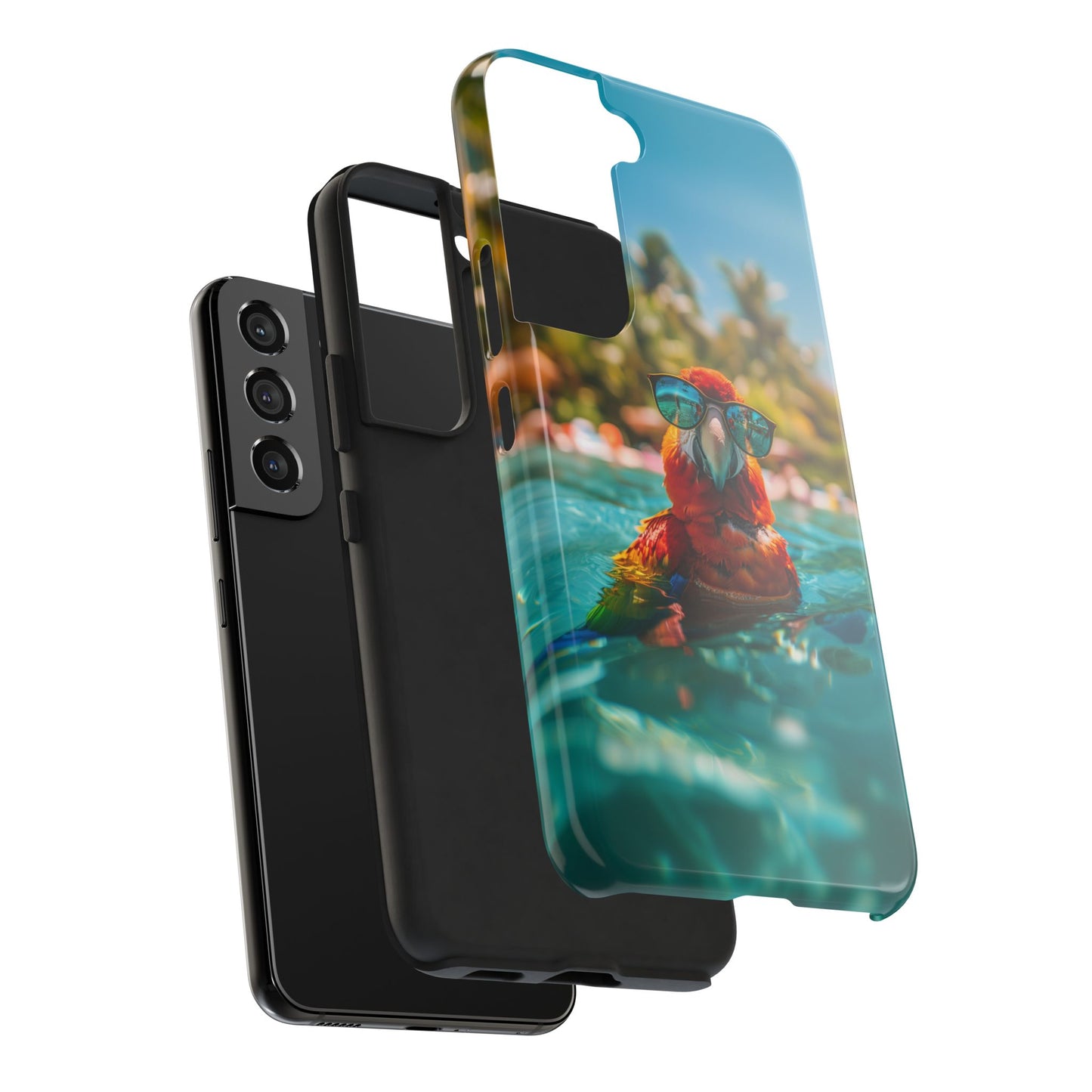 Parrot Summer Tough iPhone & Samsung Cases