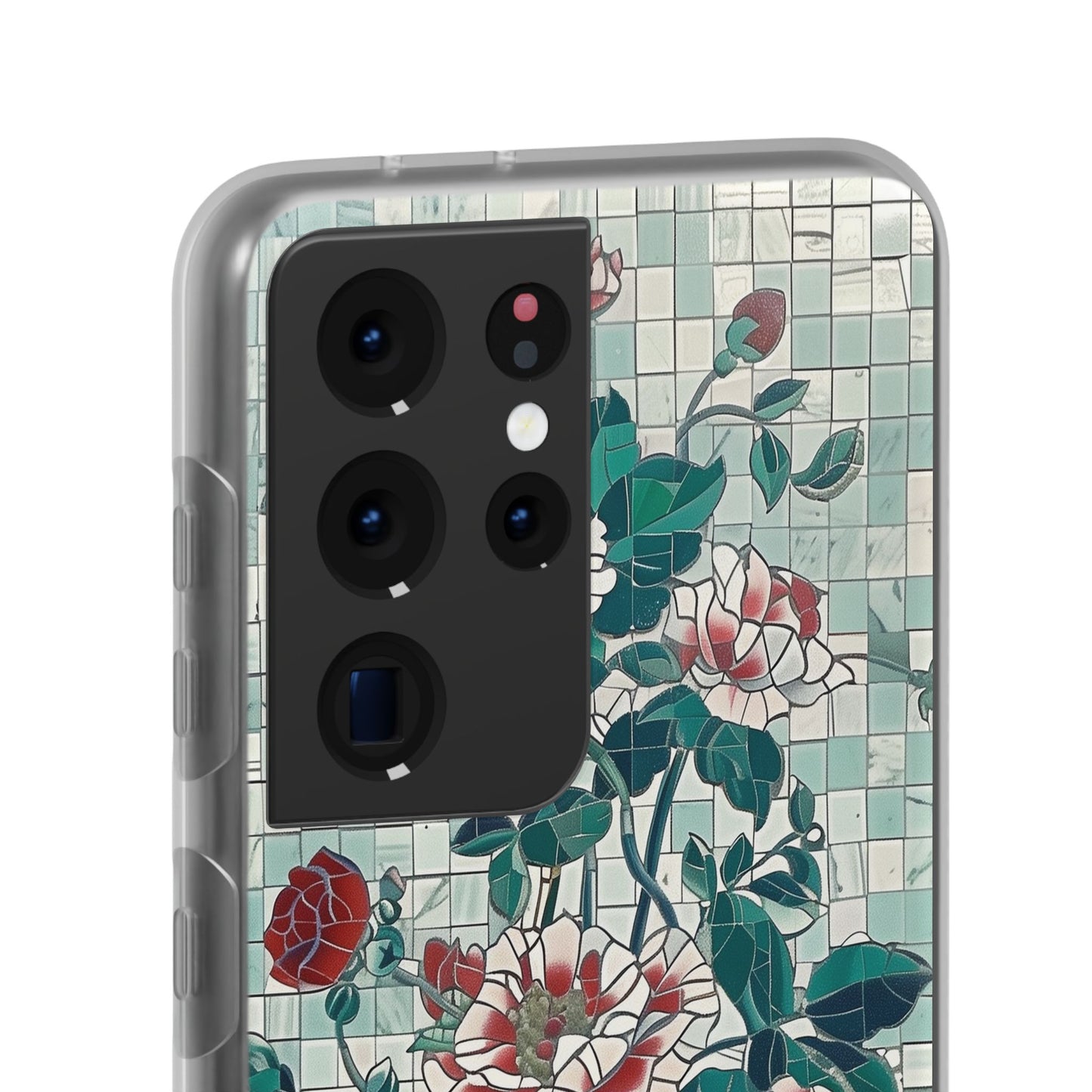 Floral Tiles Summer iPhone & Samsung Flexi Cases