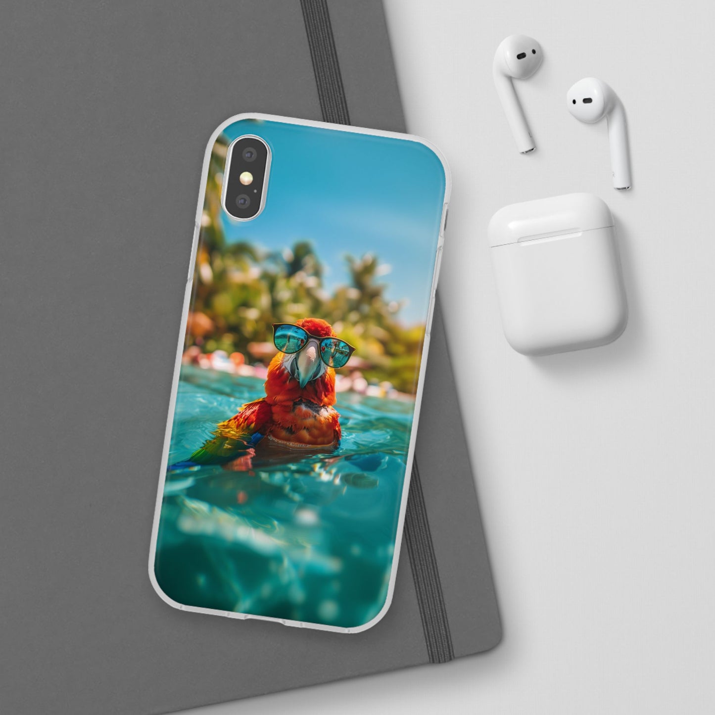 Parrot Summer iPhone & Samsung Flexi Cases